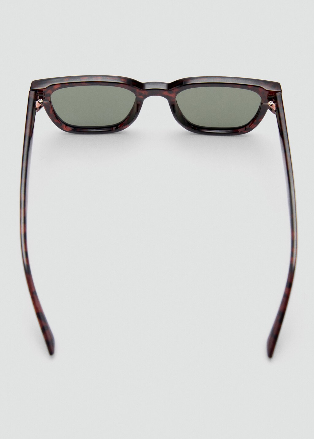Rectangular polarised sunglasses - Black