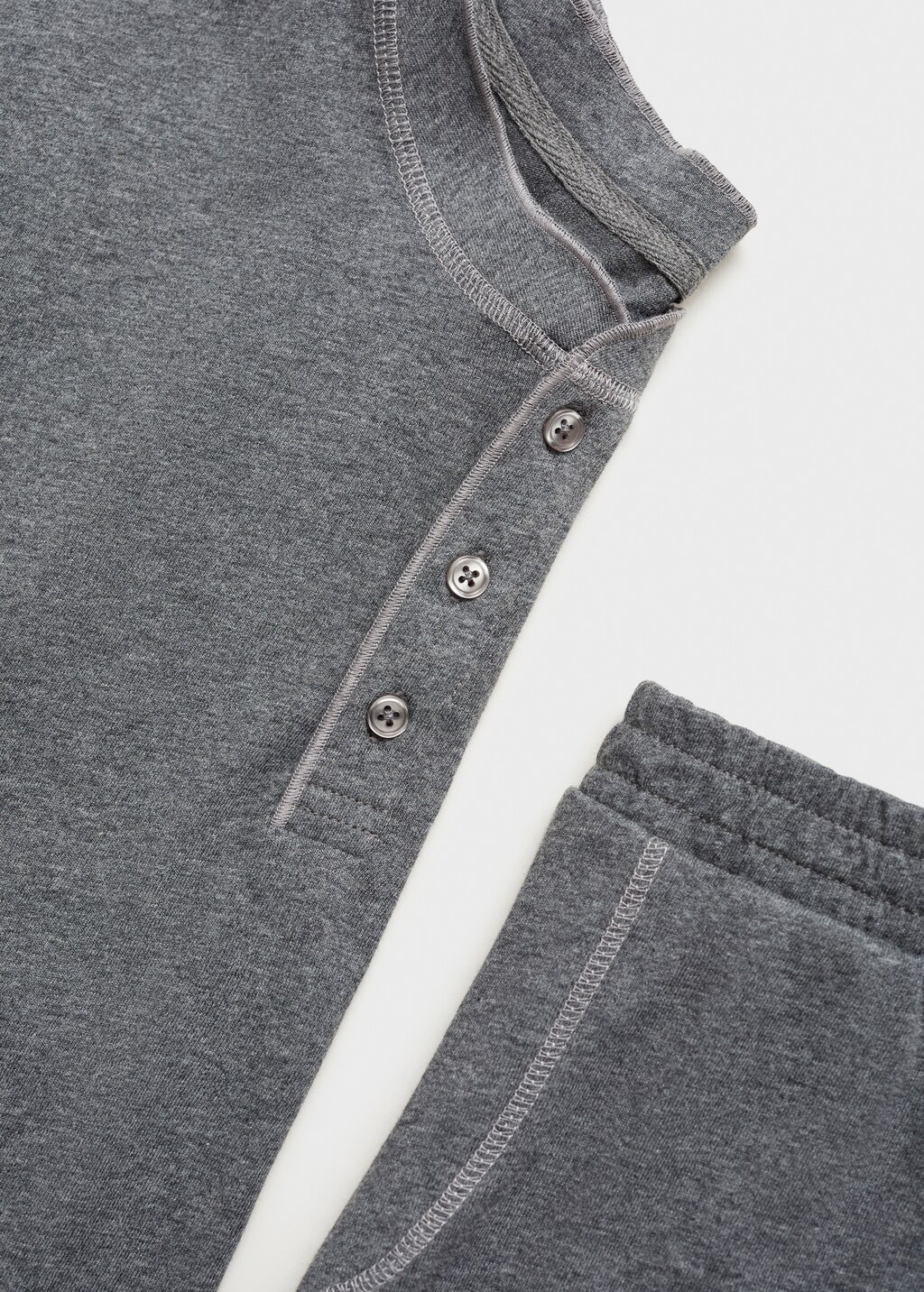 100% cotton pyjama pack - Grey