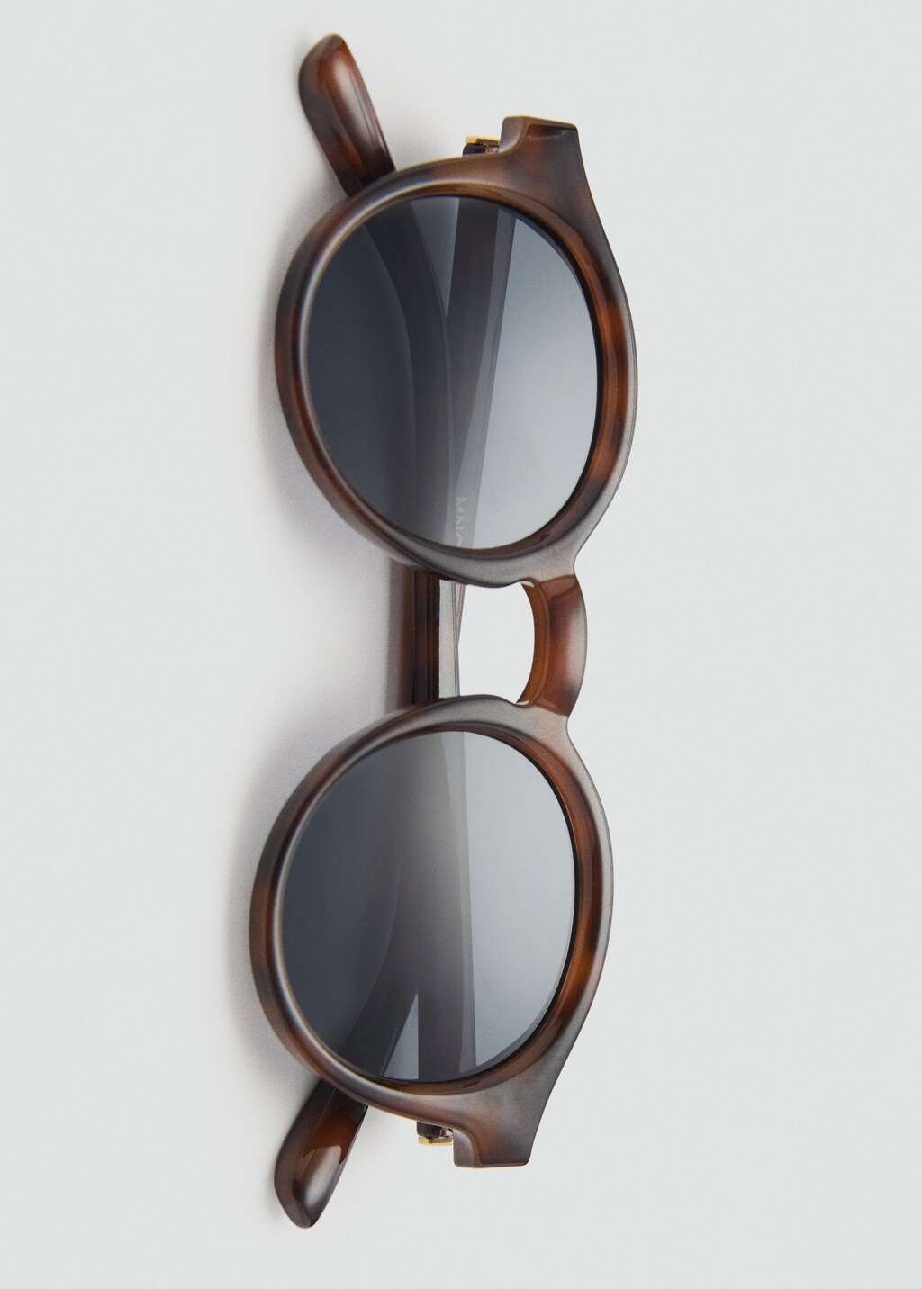 Round-framed sunglasses - Khaki