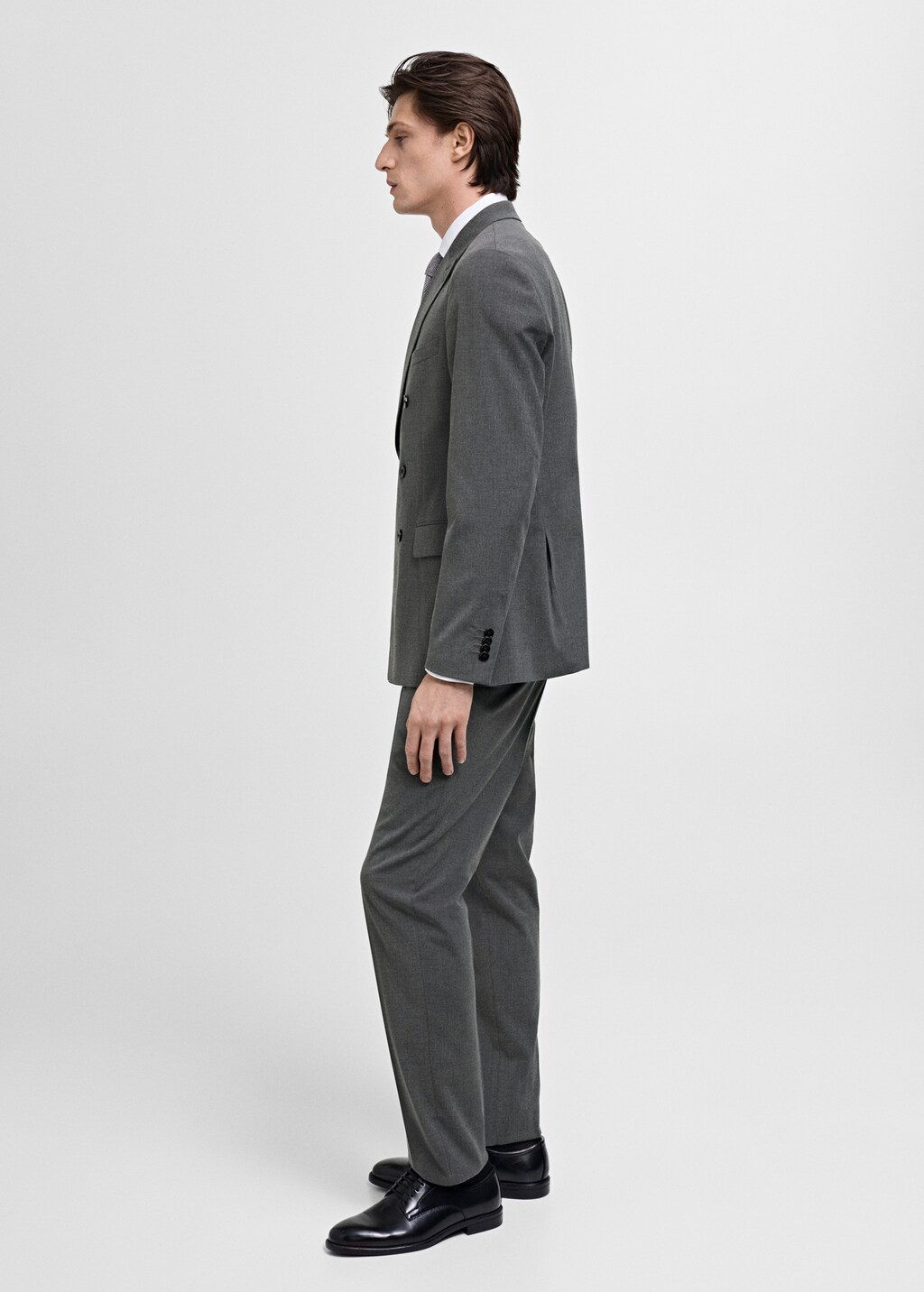 Monaco slim-fit suit trousers - Beige