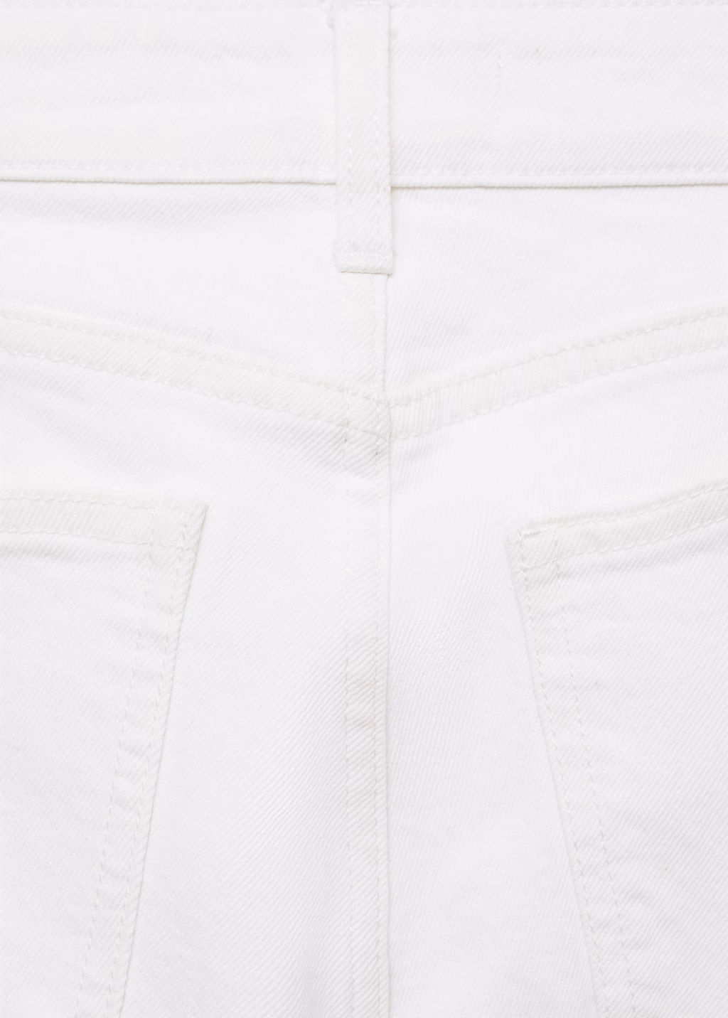 Fiona flared mid-rise jeans - White