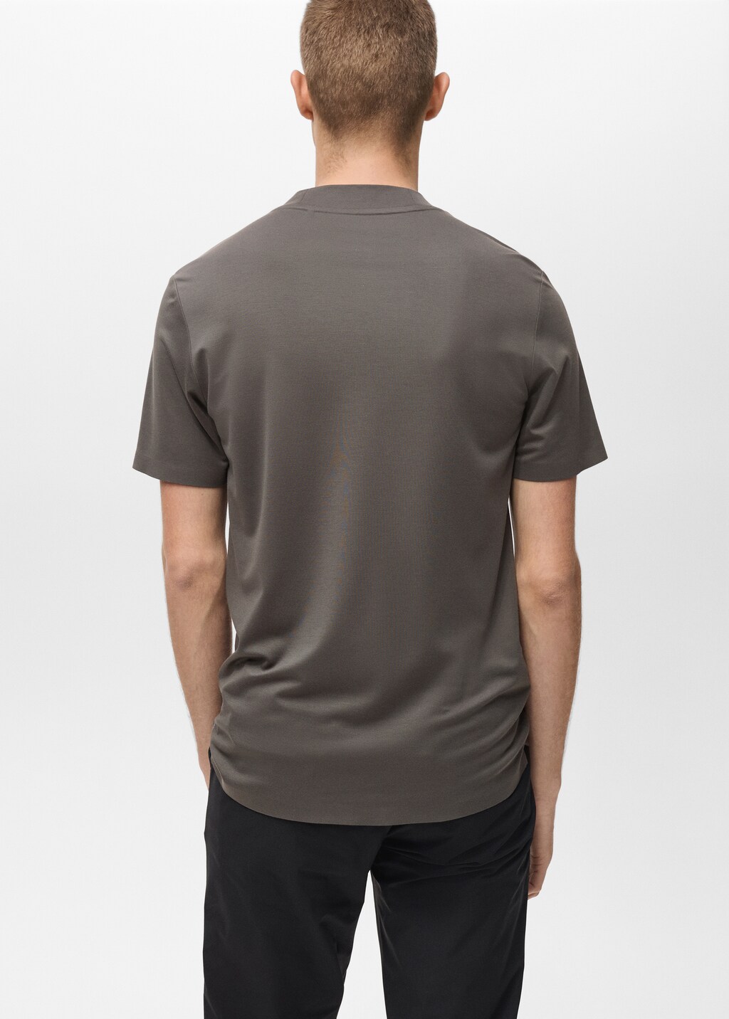 COOLMAX® slim fit T-shirt - Black