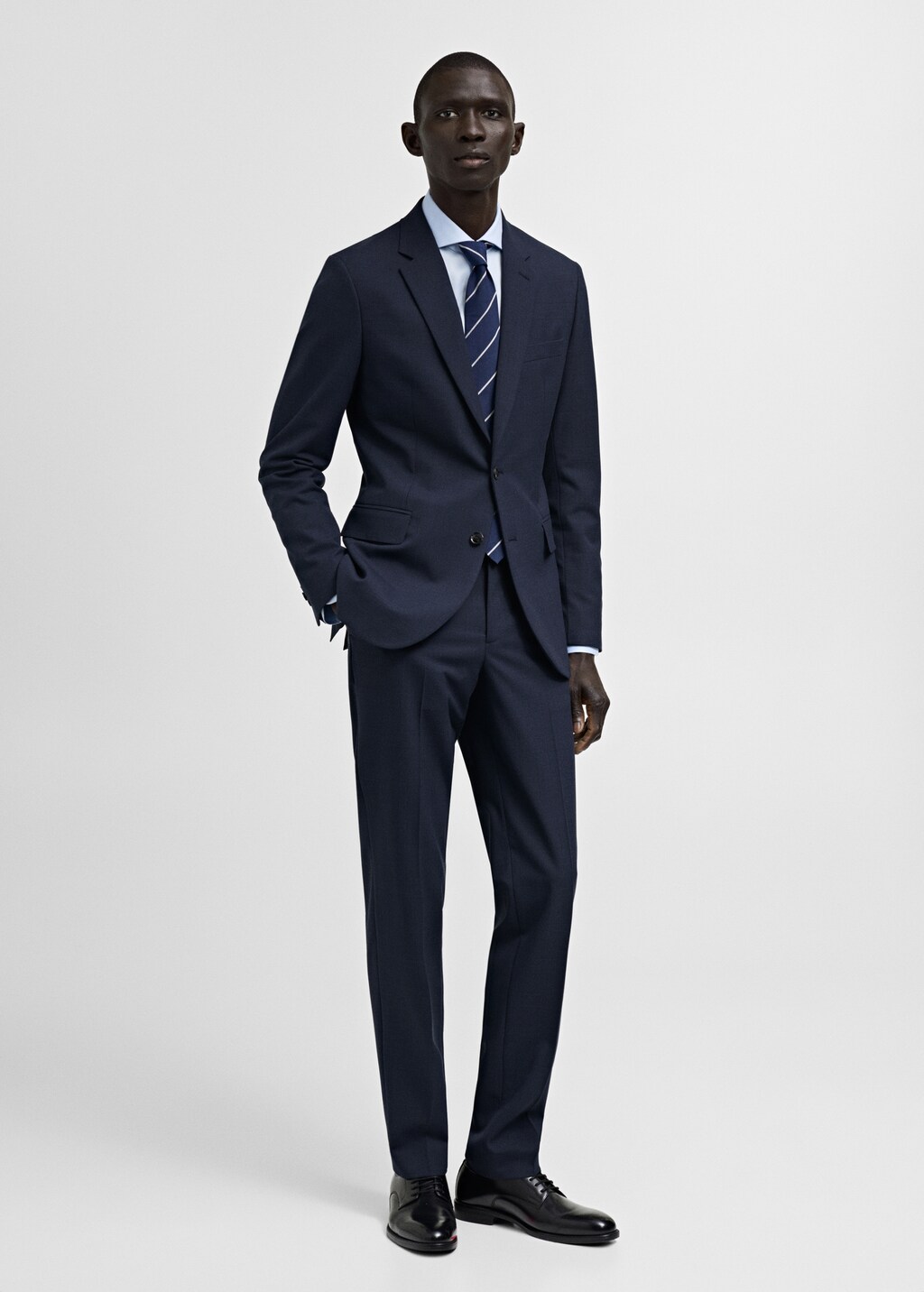 Milan slim-fit suit jacket - Grey