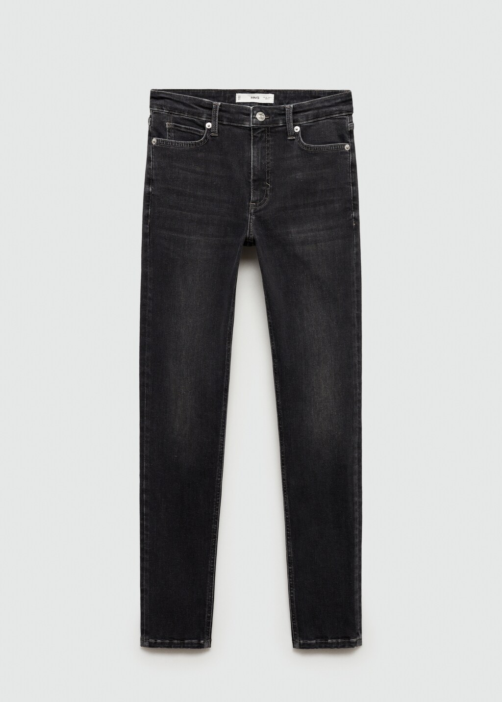 Mid-rise skinny jeans - Dark Blue