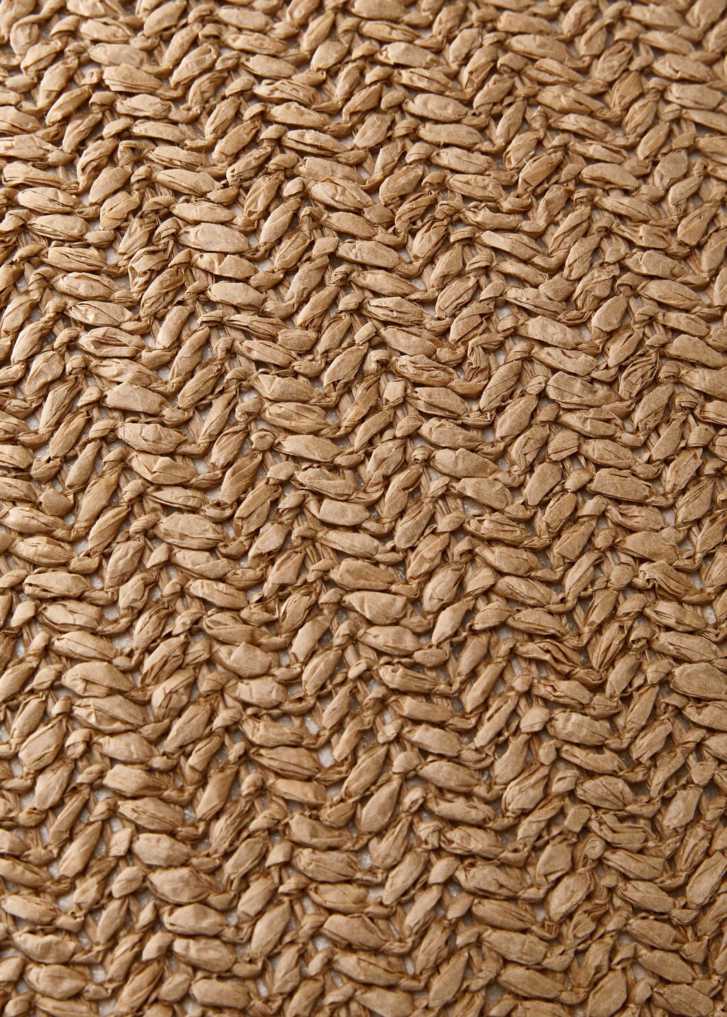 Cushion case straw - Sand