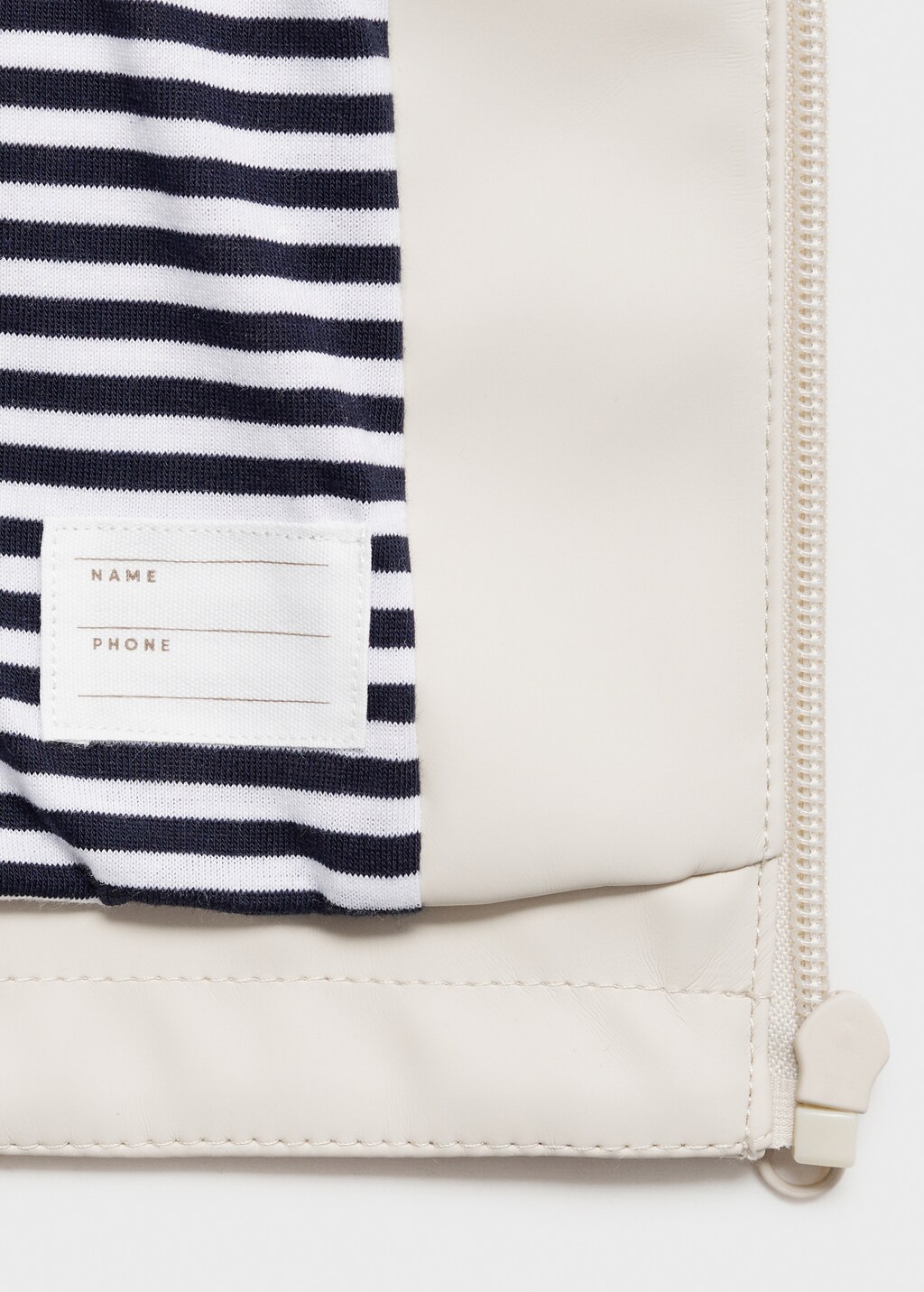 Water-repellent quilted jacket - Ice Grey