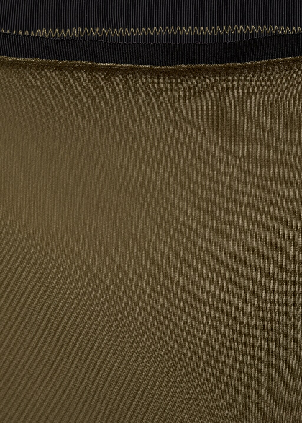 Midi satin skirt - Beige