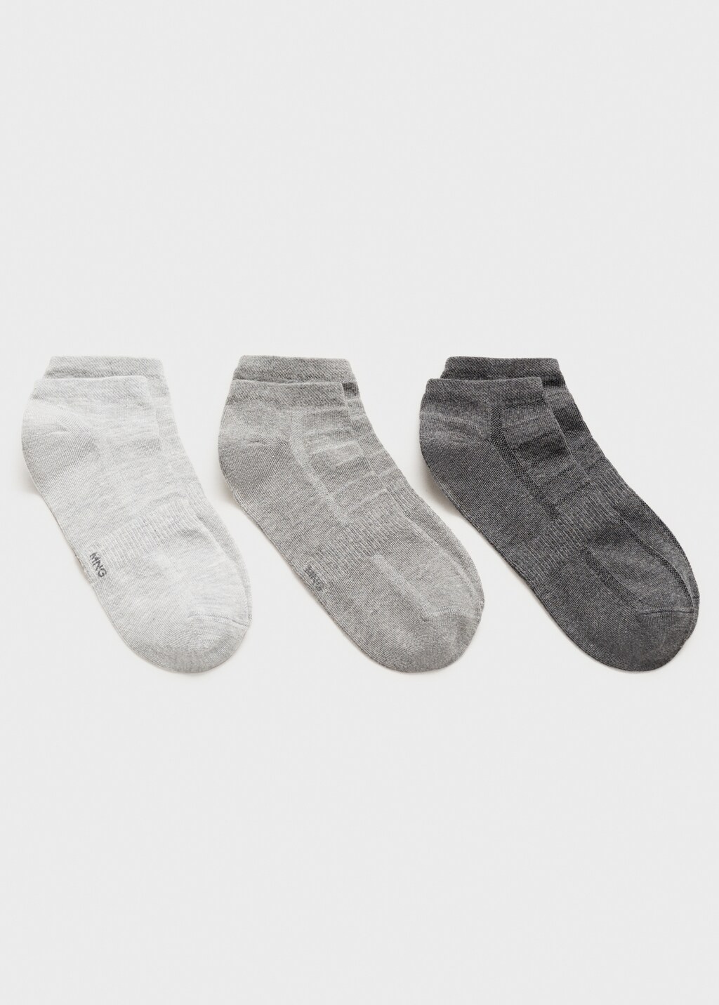 Pack of 3 cotton socks - Black