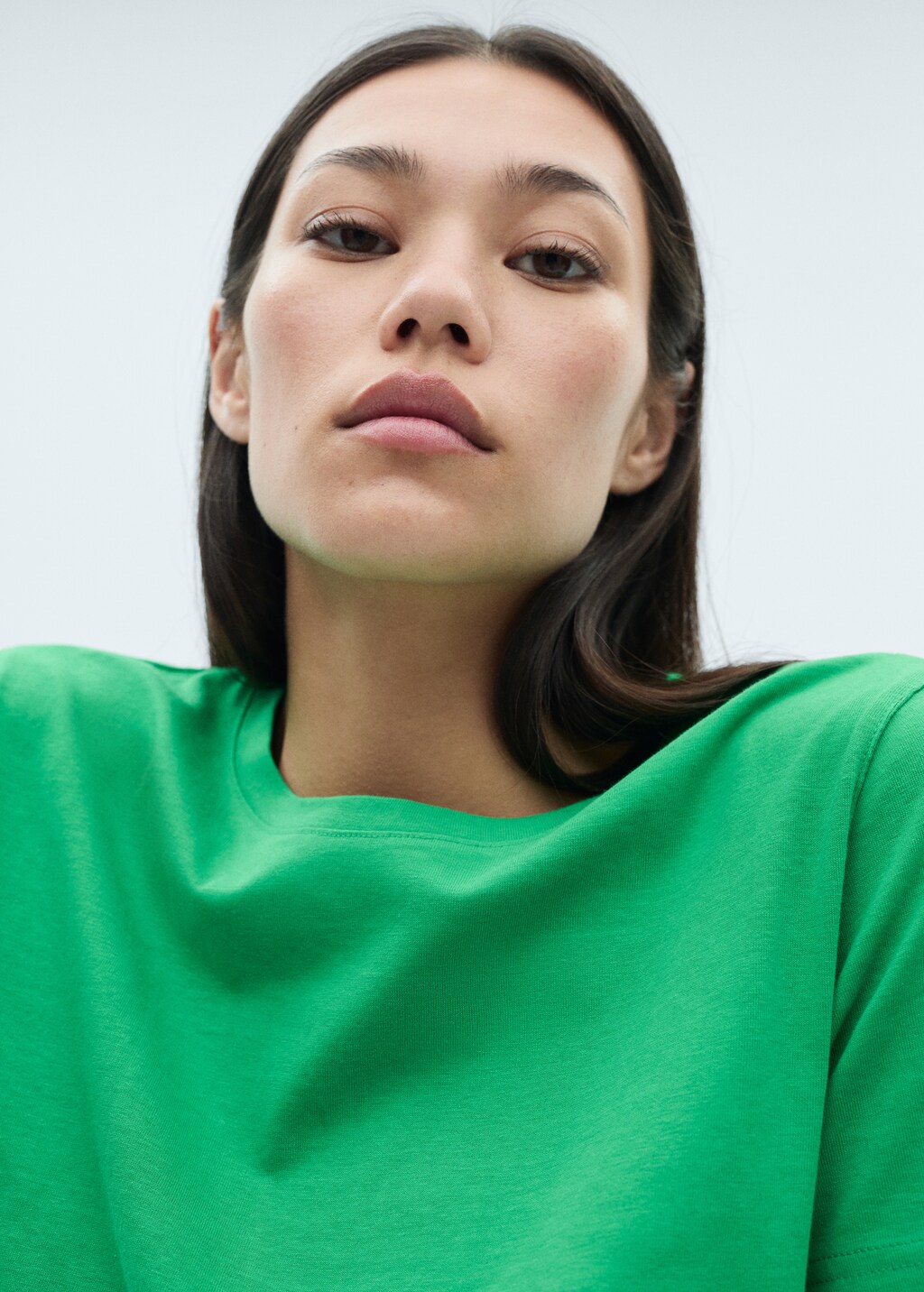 Short-sleeved cotton t-shirt - White