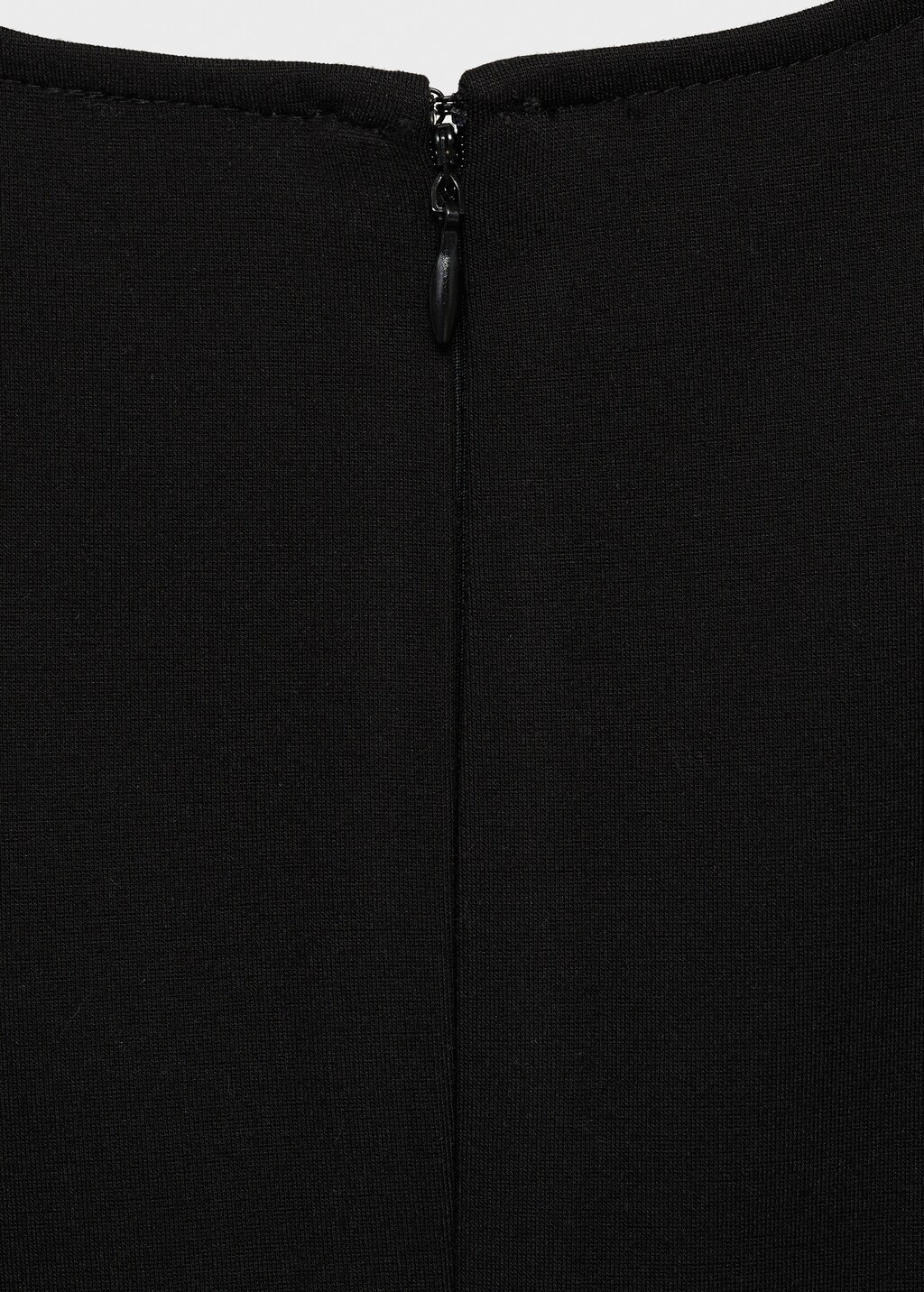 Flared midi-dress - Black