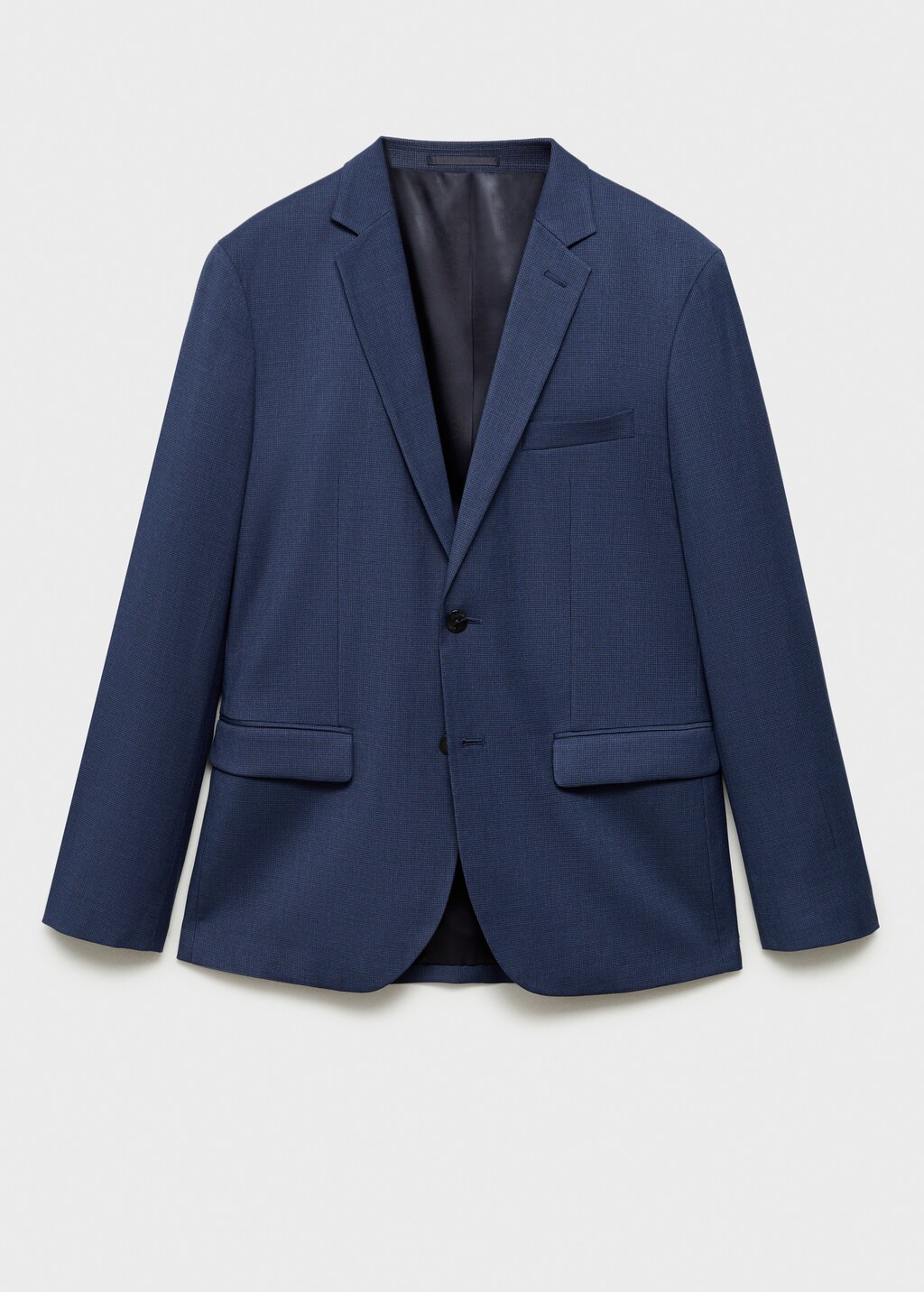 Super slim-fit suit jacket in stretch fabric - Grey