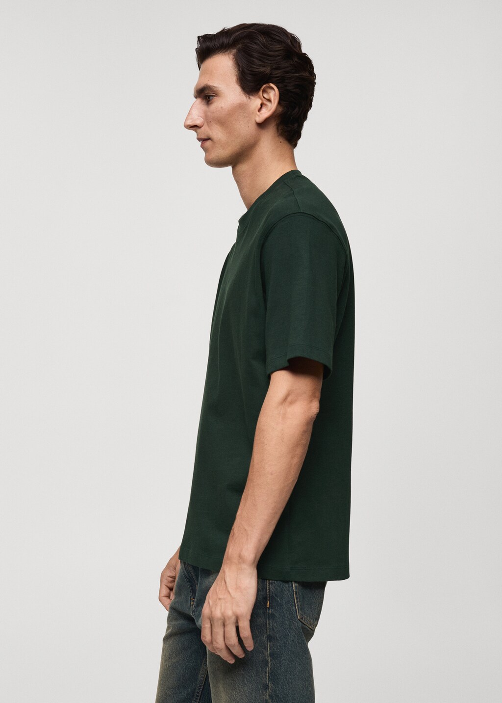 Heavy weight relaxed fit T-shirt - Dark Navy