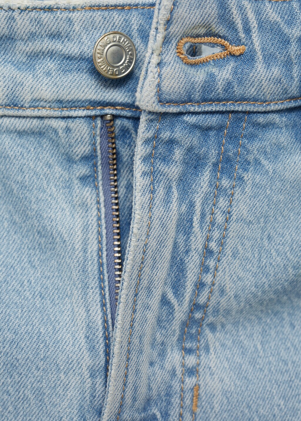 Ben tapered cropped jeans - Medium Brown