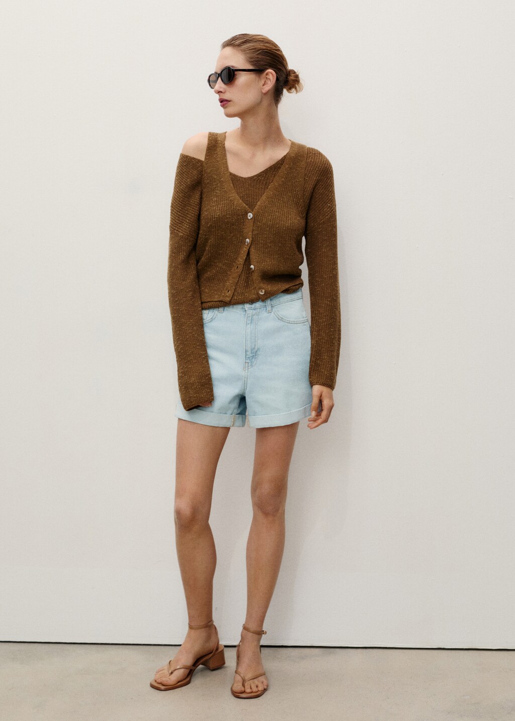 Shorts mom80 - Light Blue