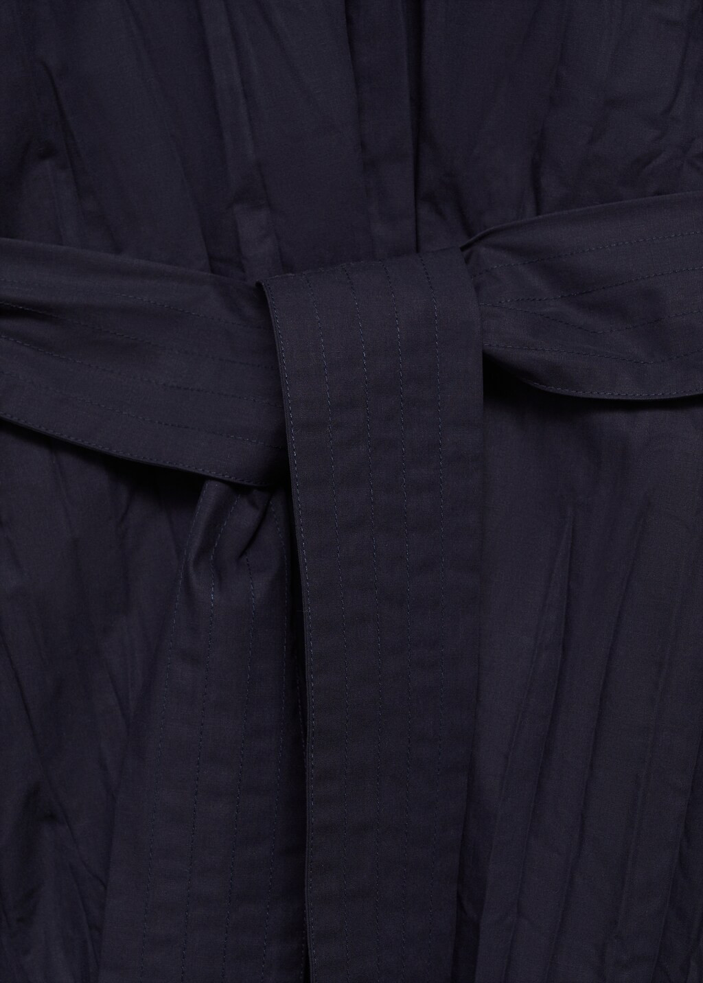 Textured bow dress - Black