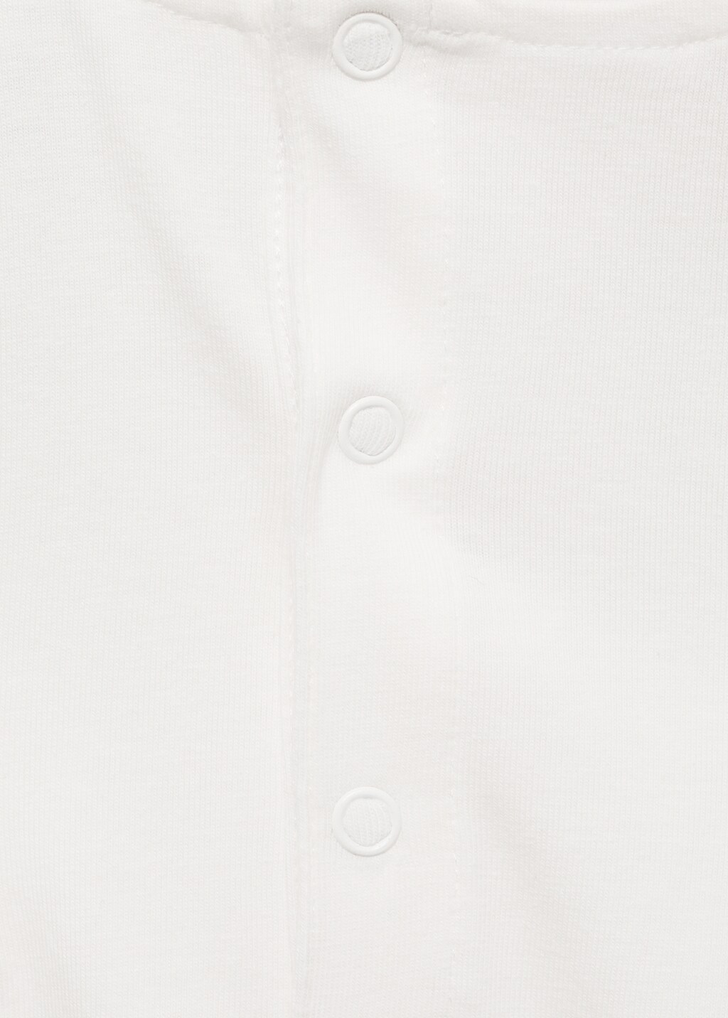 Ruffled cotton body - Off White