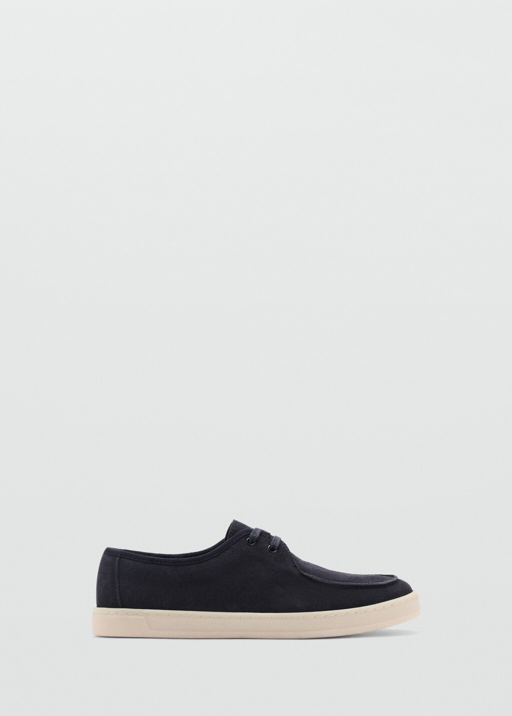 Suede nautical shoes - Beige