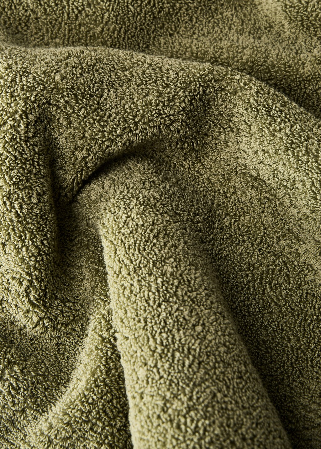 Cotton color face towel - Beige