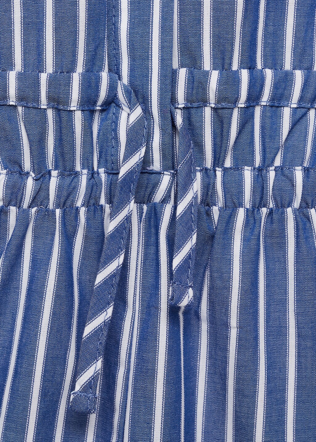 Striped long jumpsuit - Dark Navy