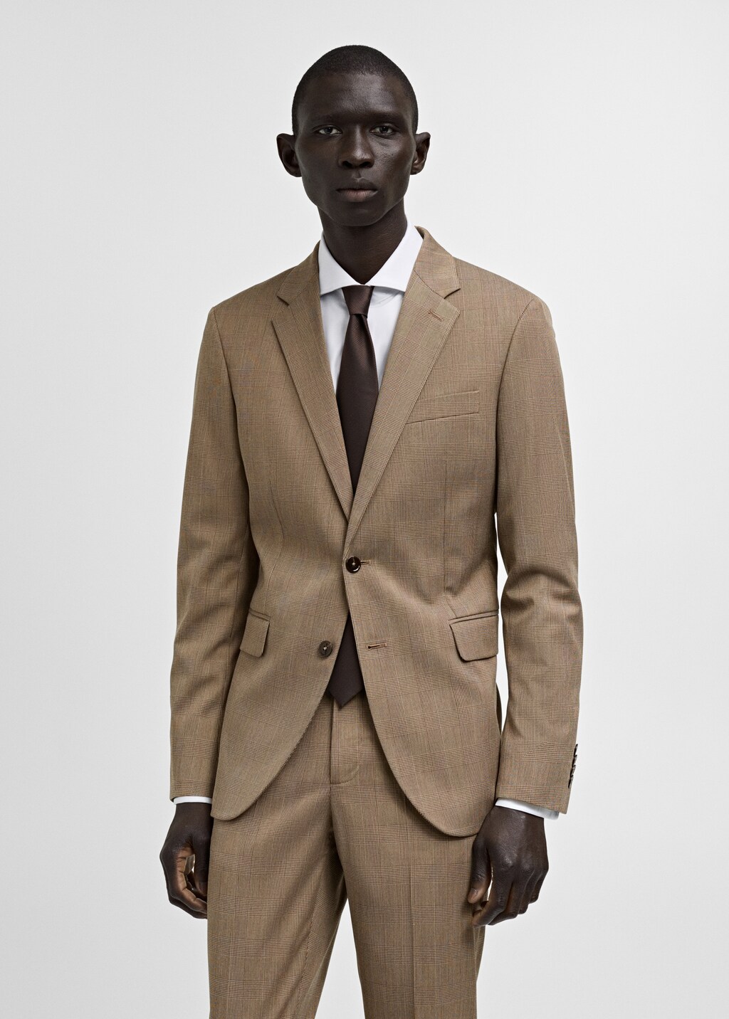 Milan slim-fit suit jacket - Grey