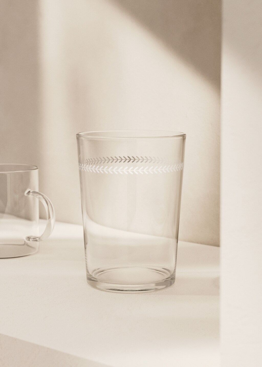 Glass espiga - Ice Grey