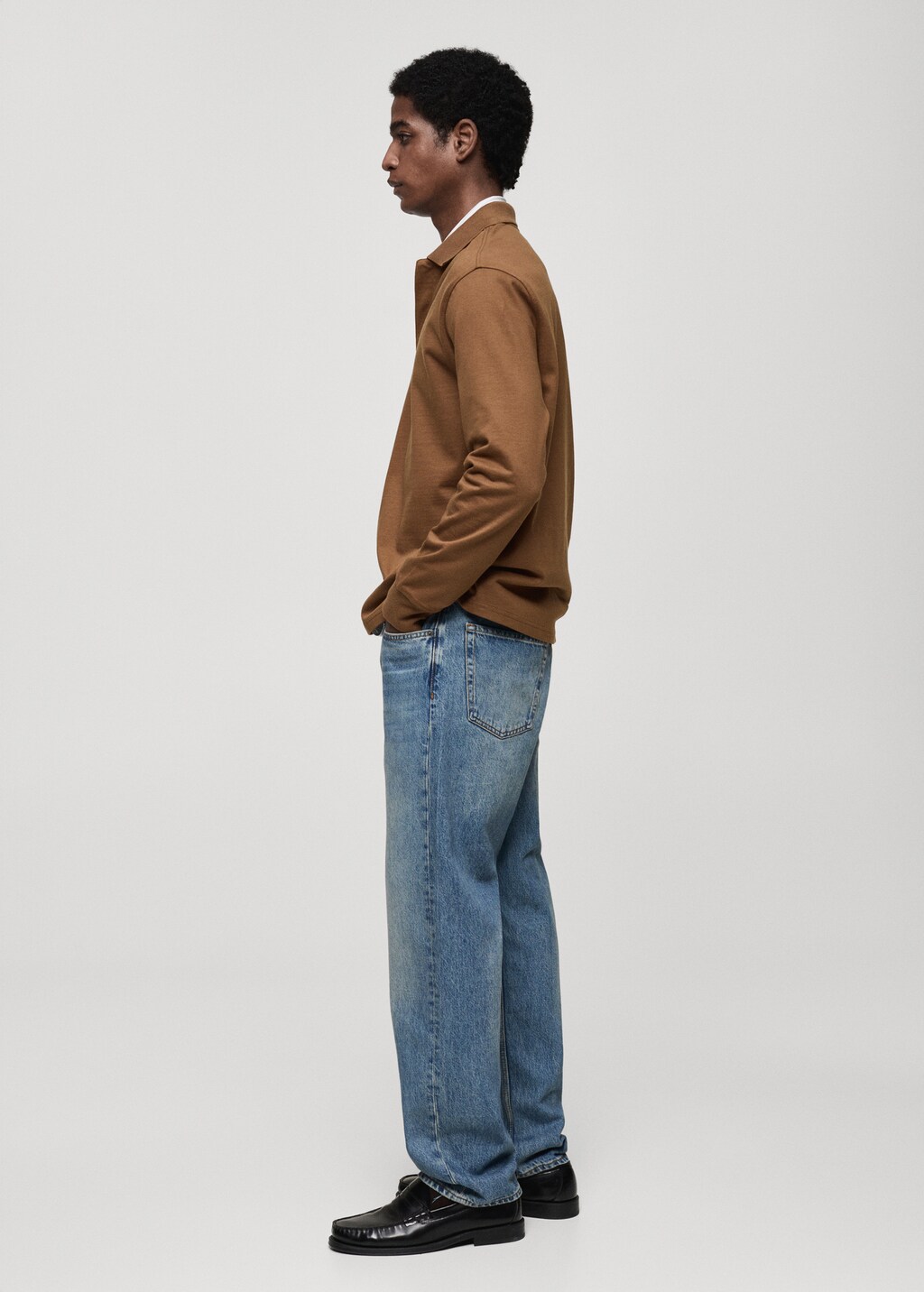 100% cotton polo sweatshirt - Green