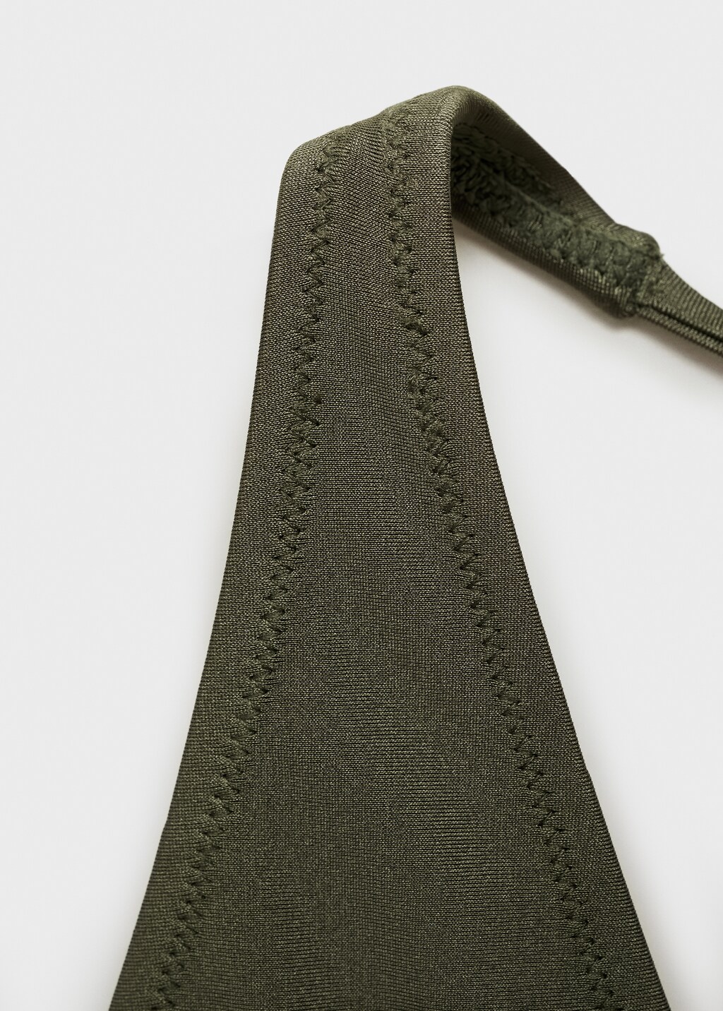 Swimsuit with back straps - Khaki