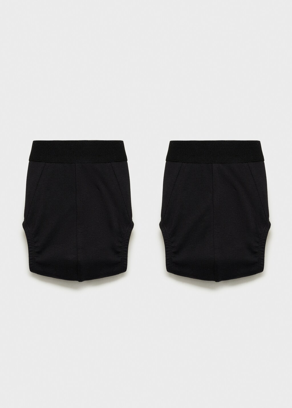 2 pack basic briefs - Black