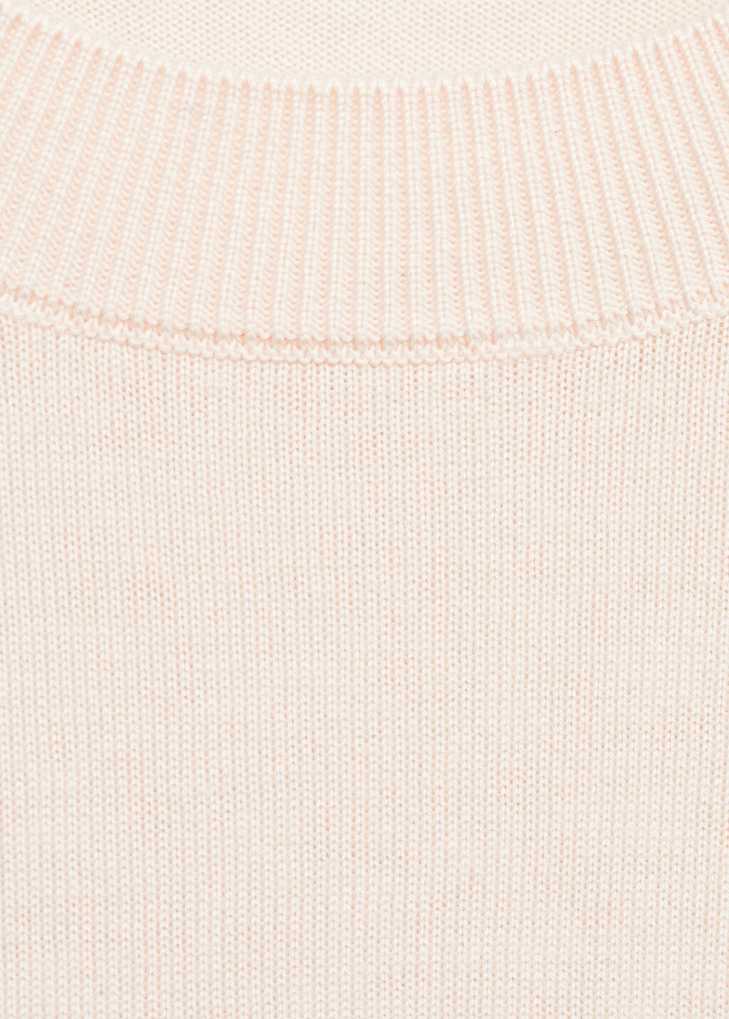 Silk-blend knitted sweater - Ecru