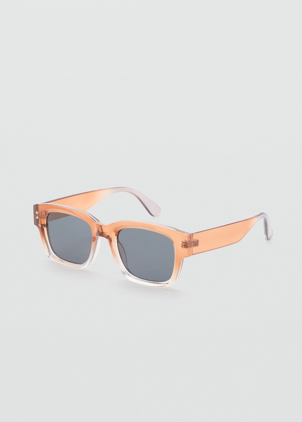 Gradient-frame sunglasses - Ochre