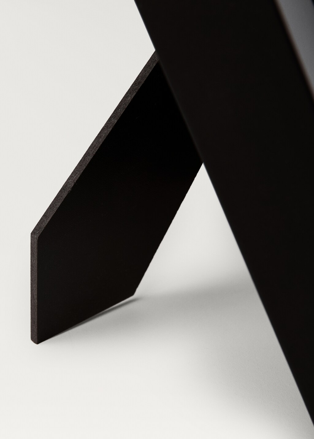 Medium bevelled wood frame - Brown