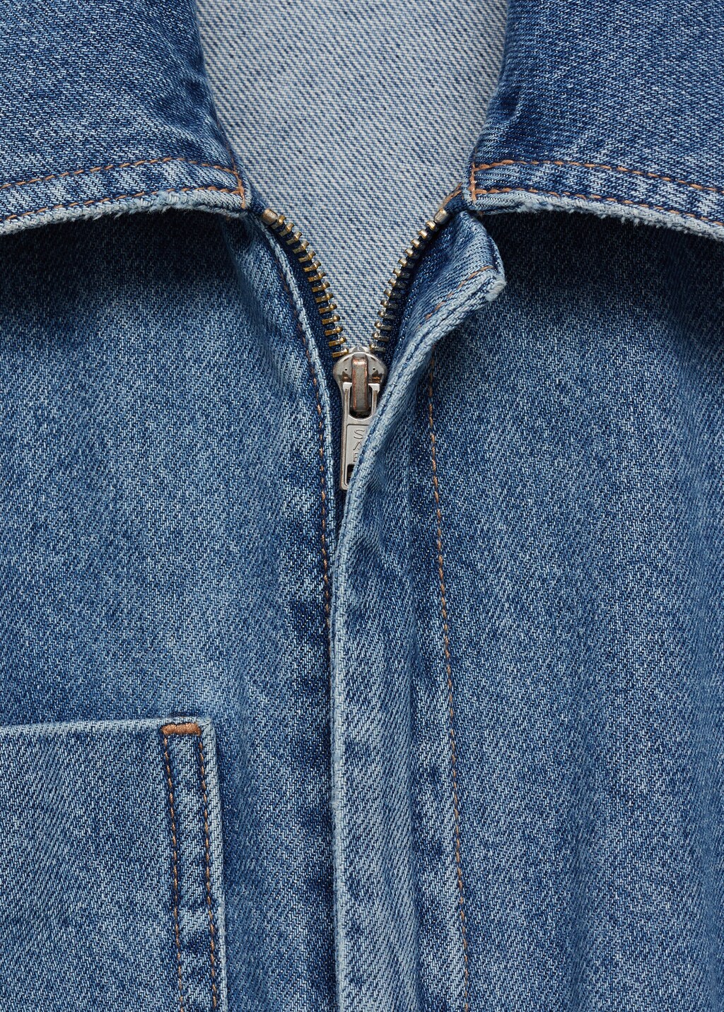 Denim jumpsuit belt - Medium Blue