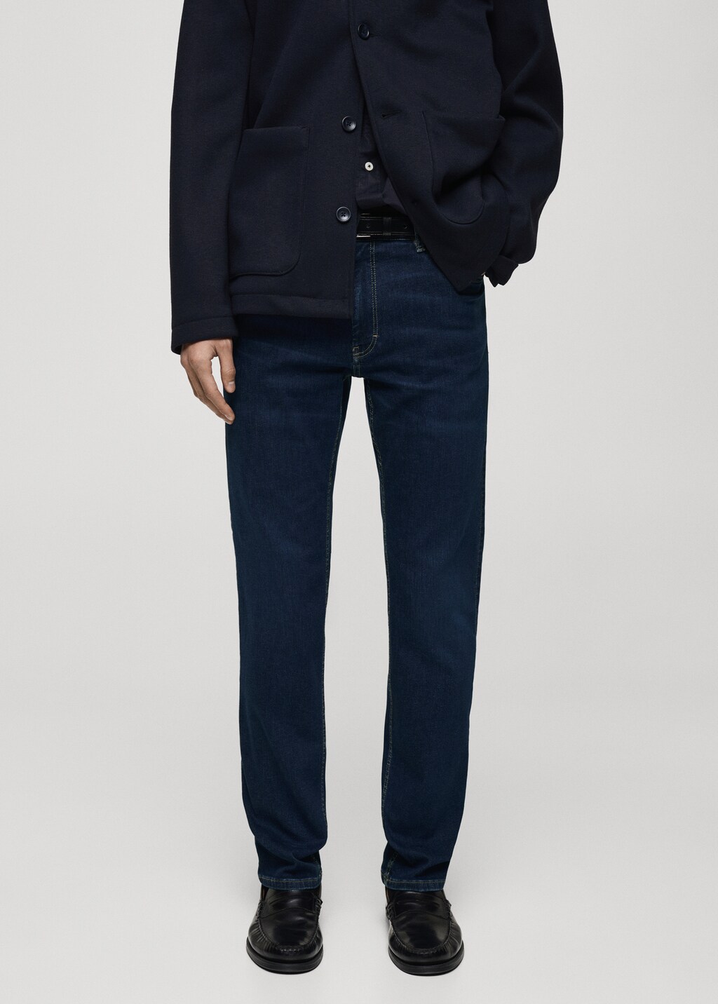 Slim fit Ultra Soft Touch Patrick jeans - Deep Dark Blue