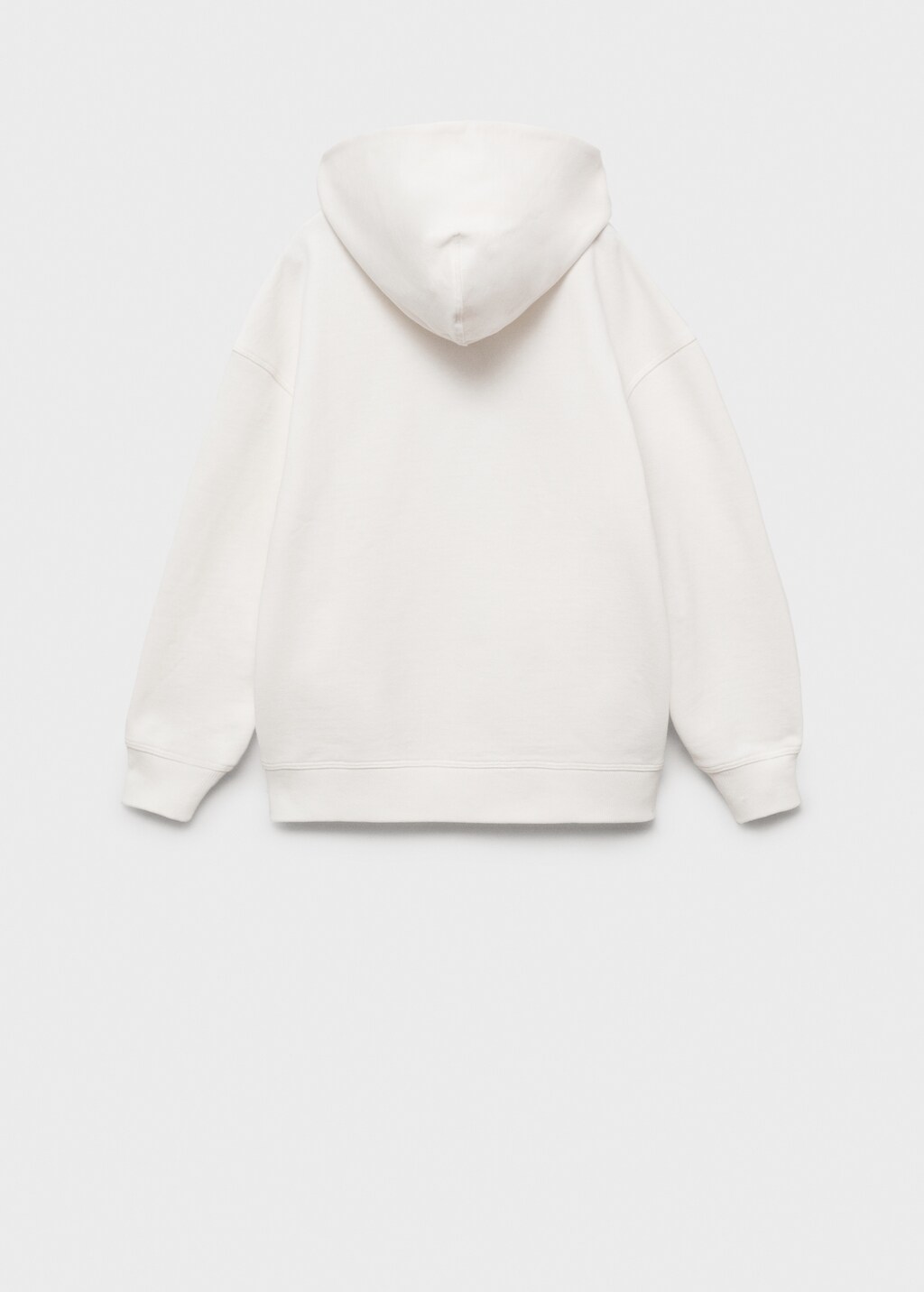 Message zipped hoodie - Off White