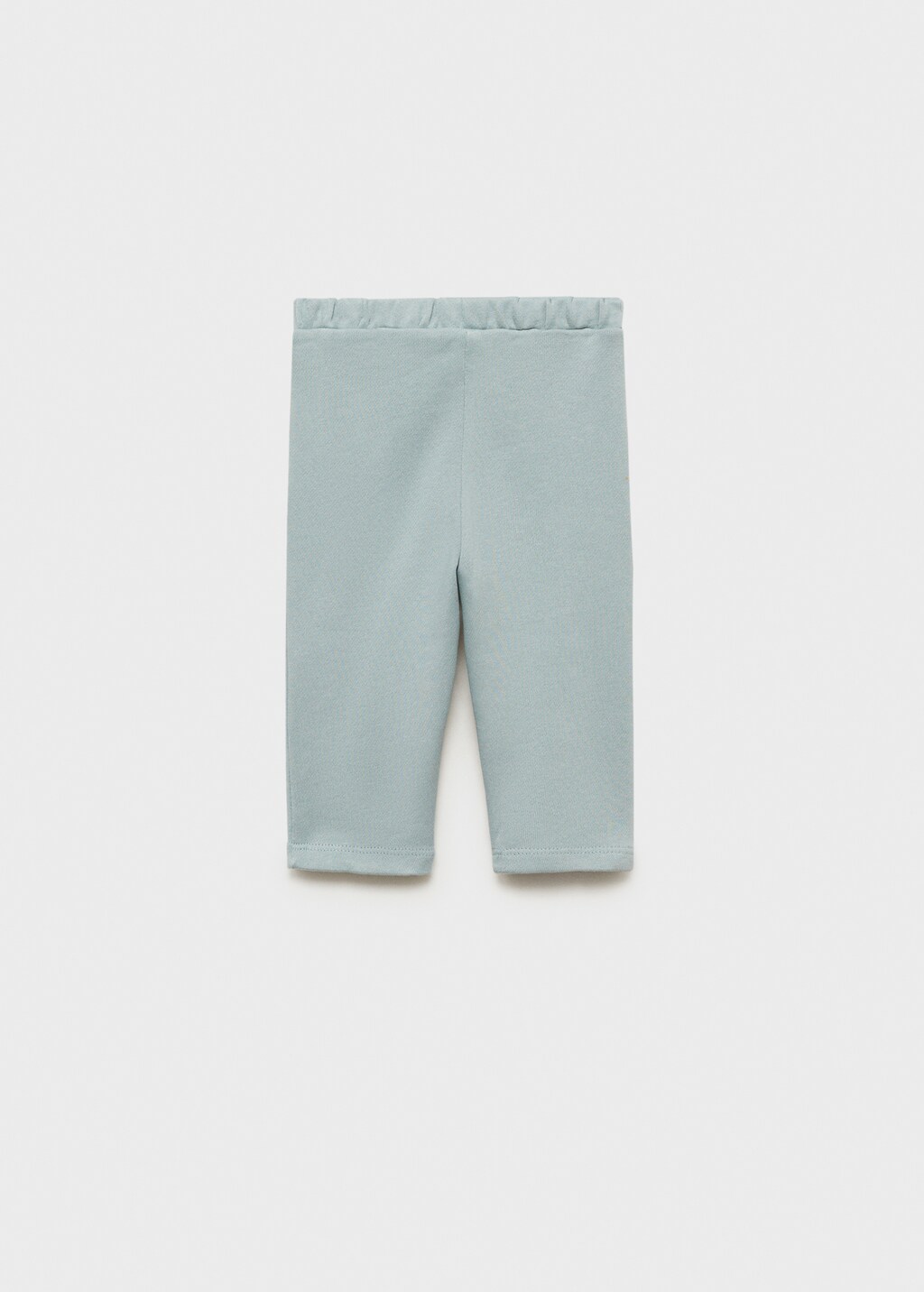 Knit jogger-style trousers - Aqua Green