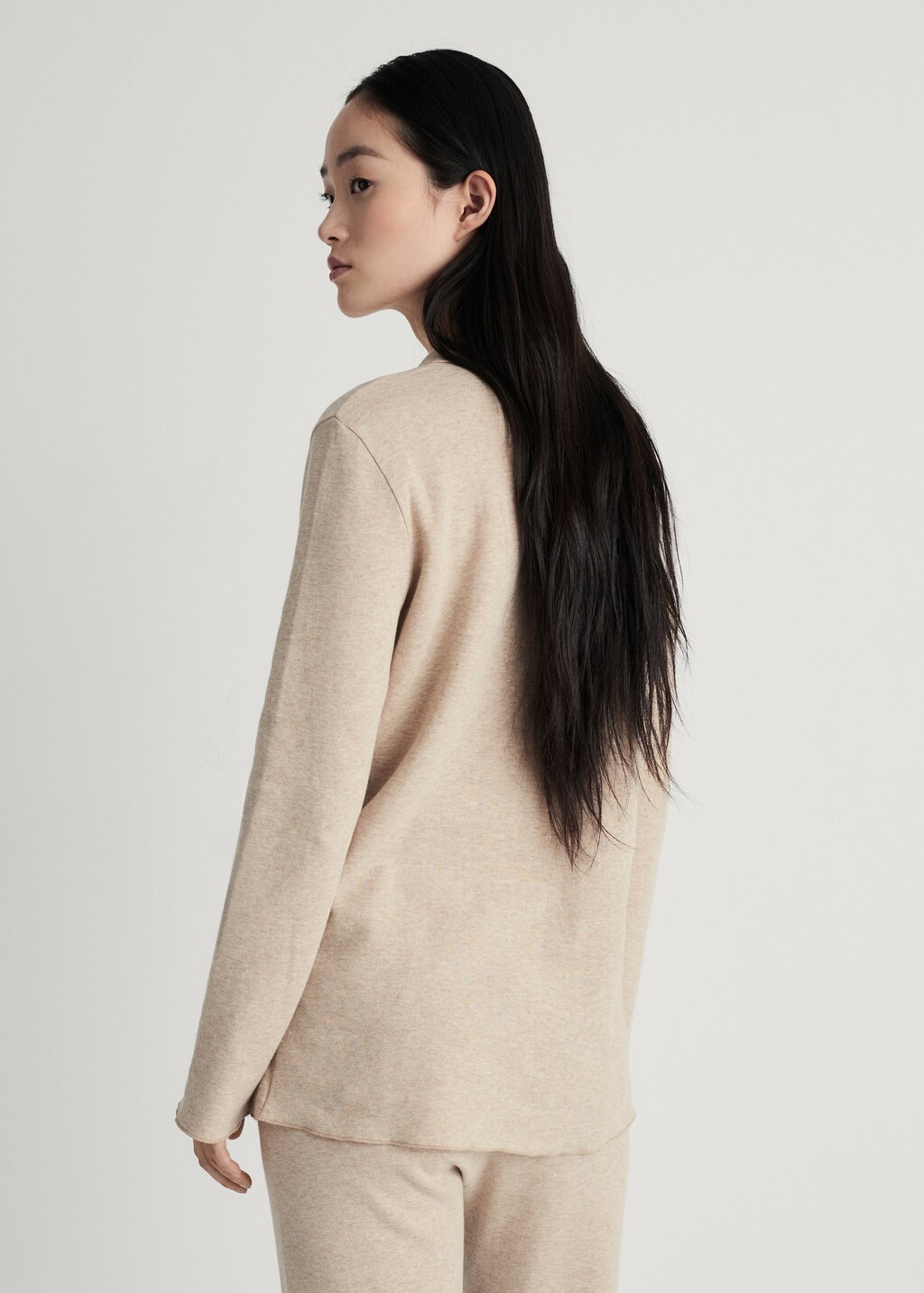 Double-face cotton t-shirt - Grey