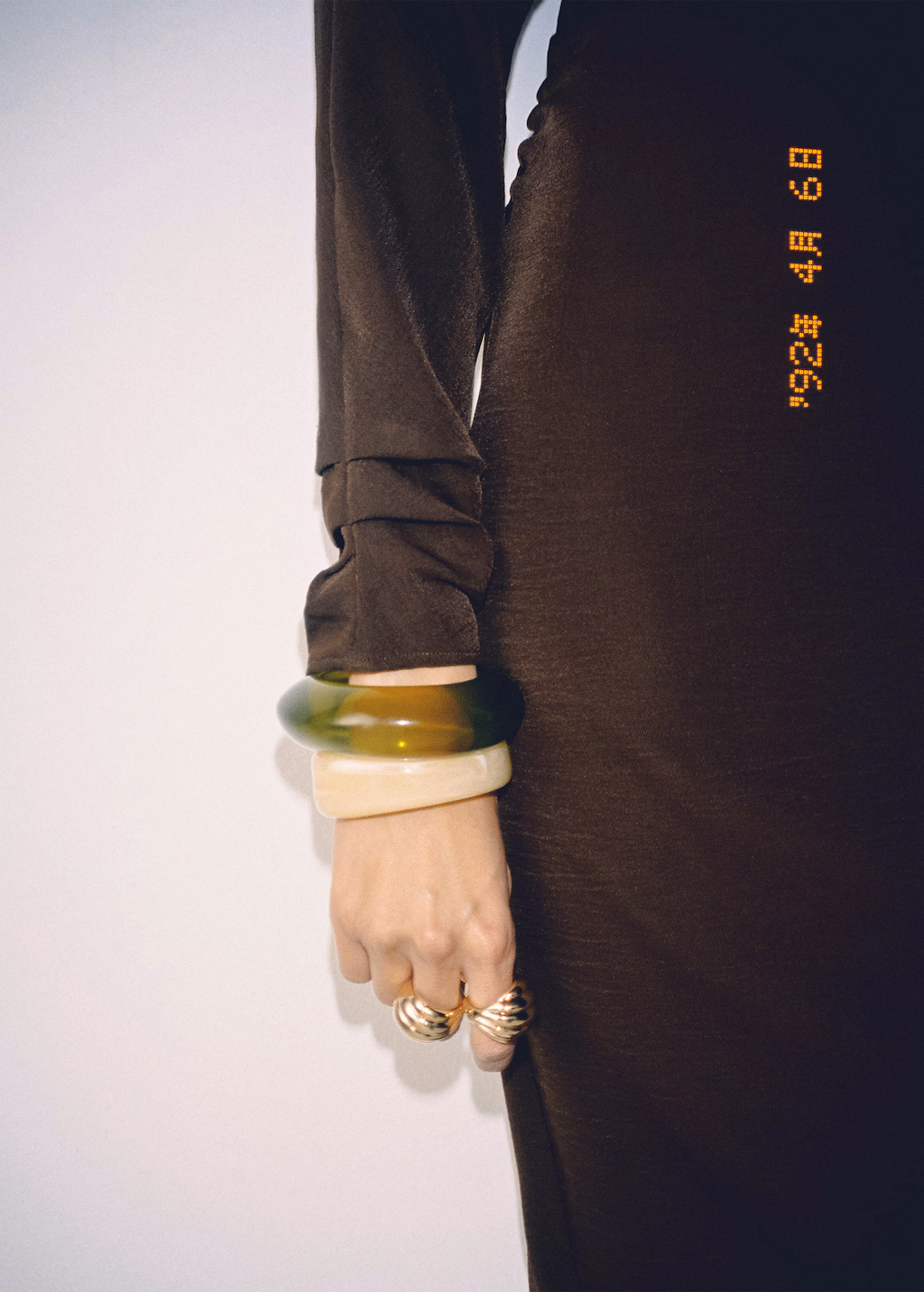 Set of 2 matching bracelets - Pastel Green