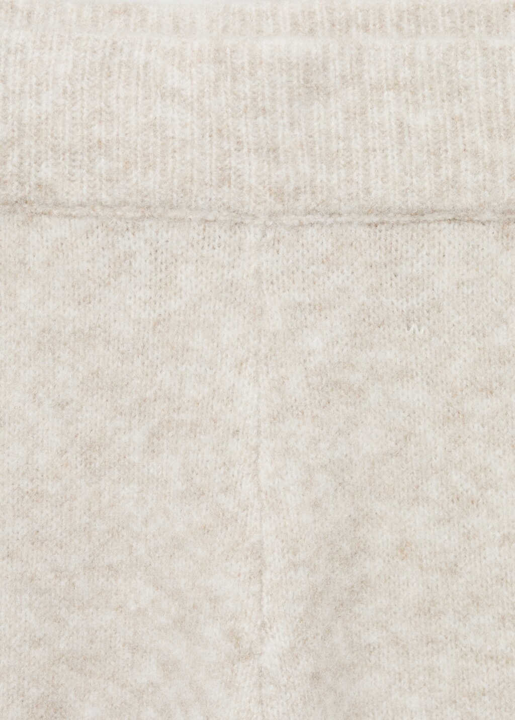 Long knitted trousers - Grey