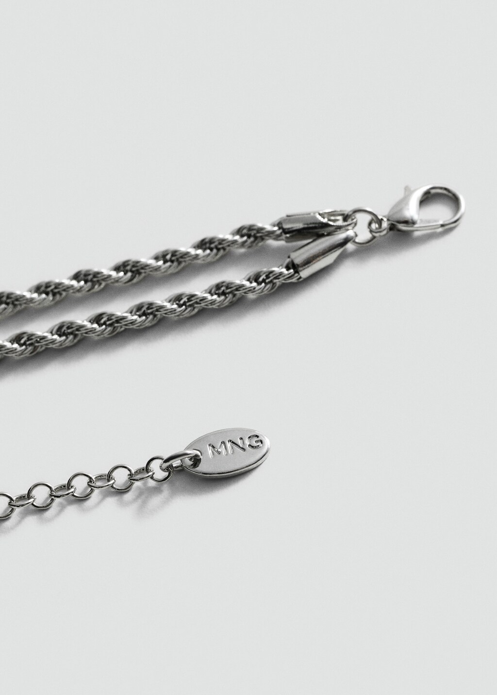 Braided chain necklace - Gold