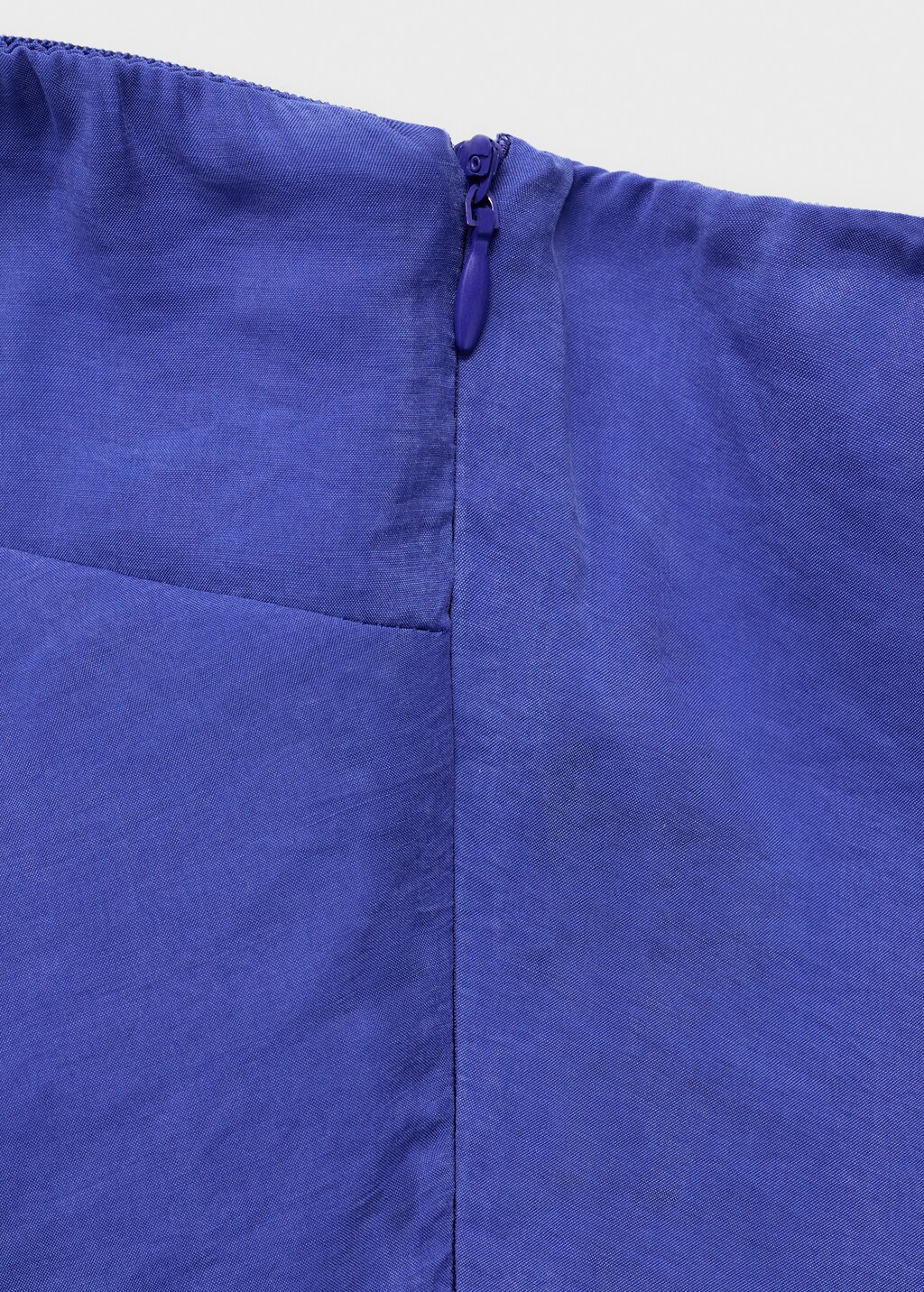 Long strapless jumpsuit - Vibrant blue