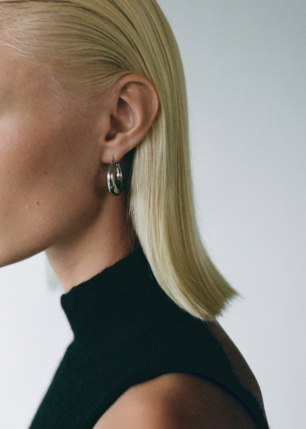 Volume hoop earrings - Gold