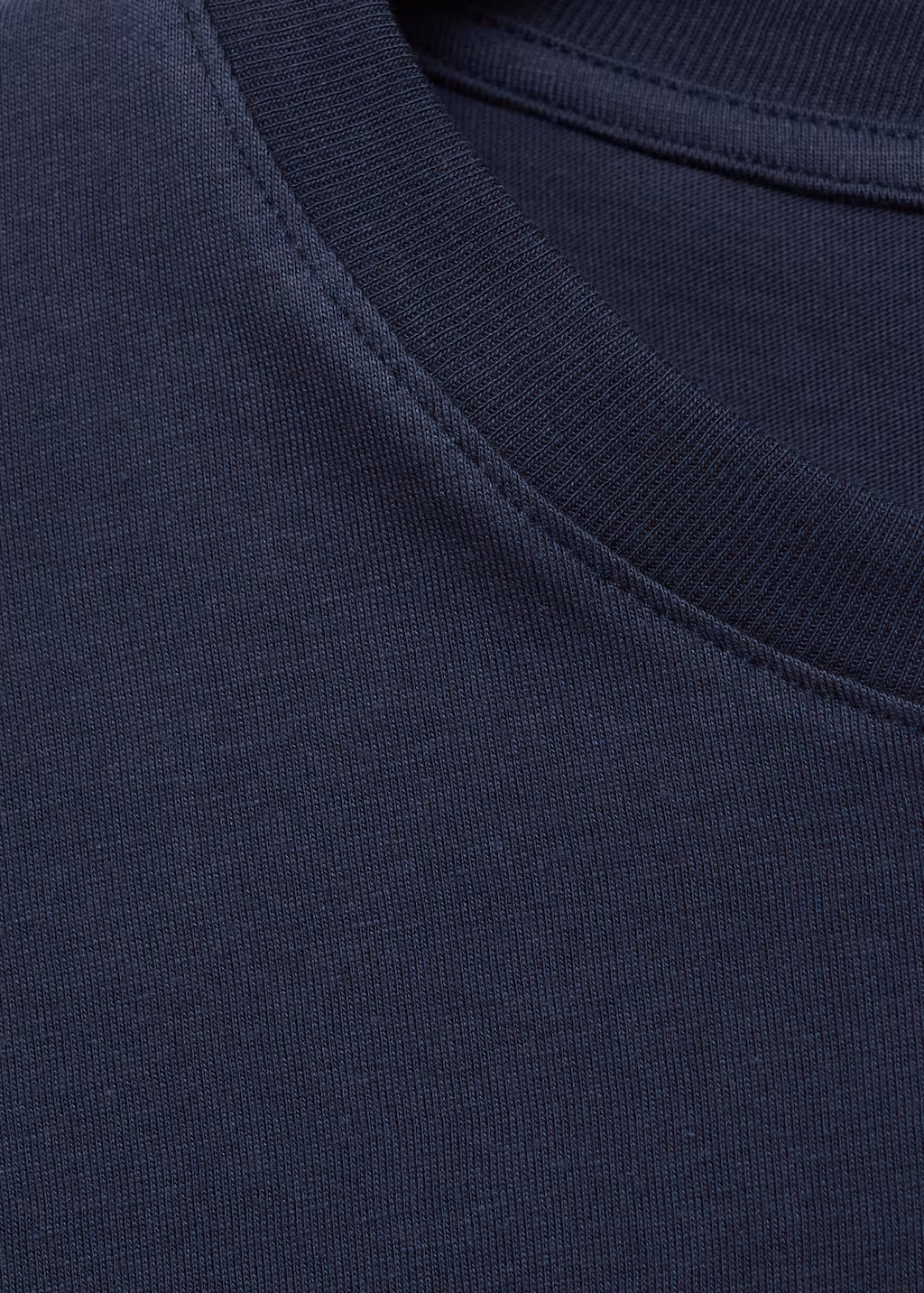 Message cotton T-shirt - Charcoal