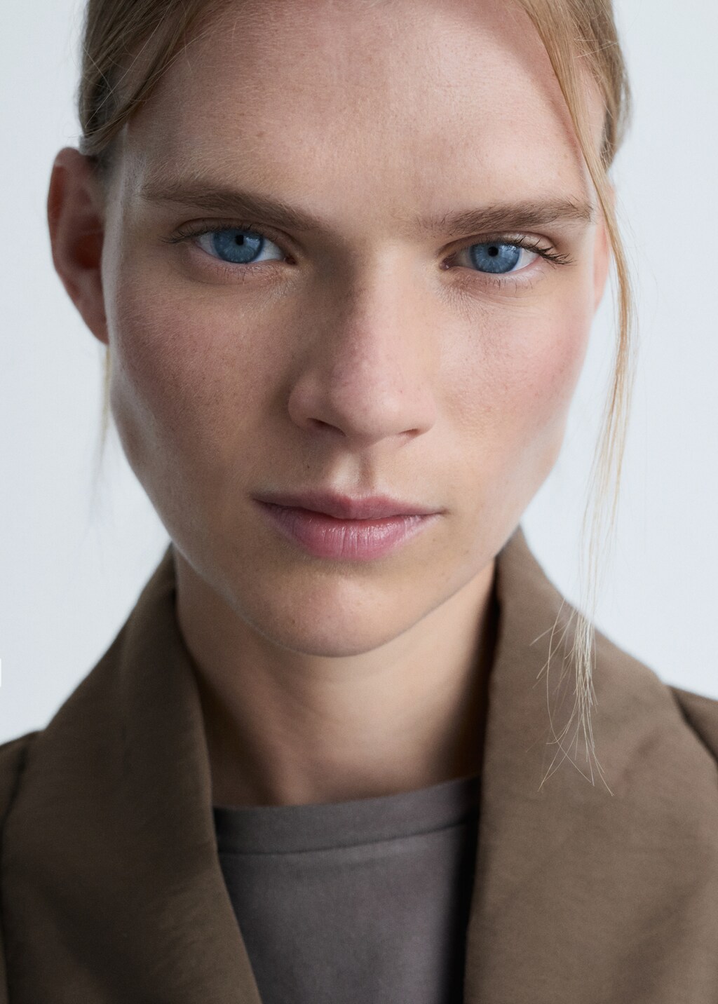 Padded robe with pockets - Brown