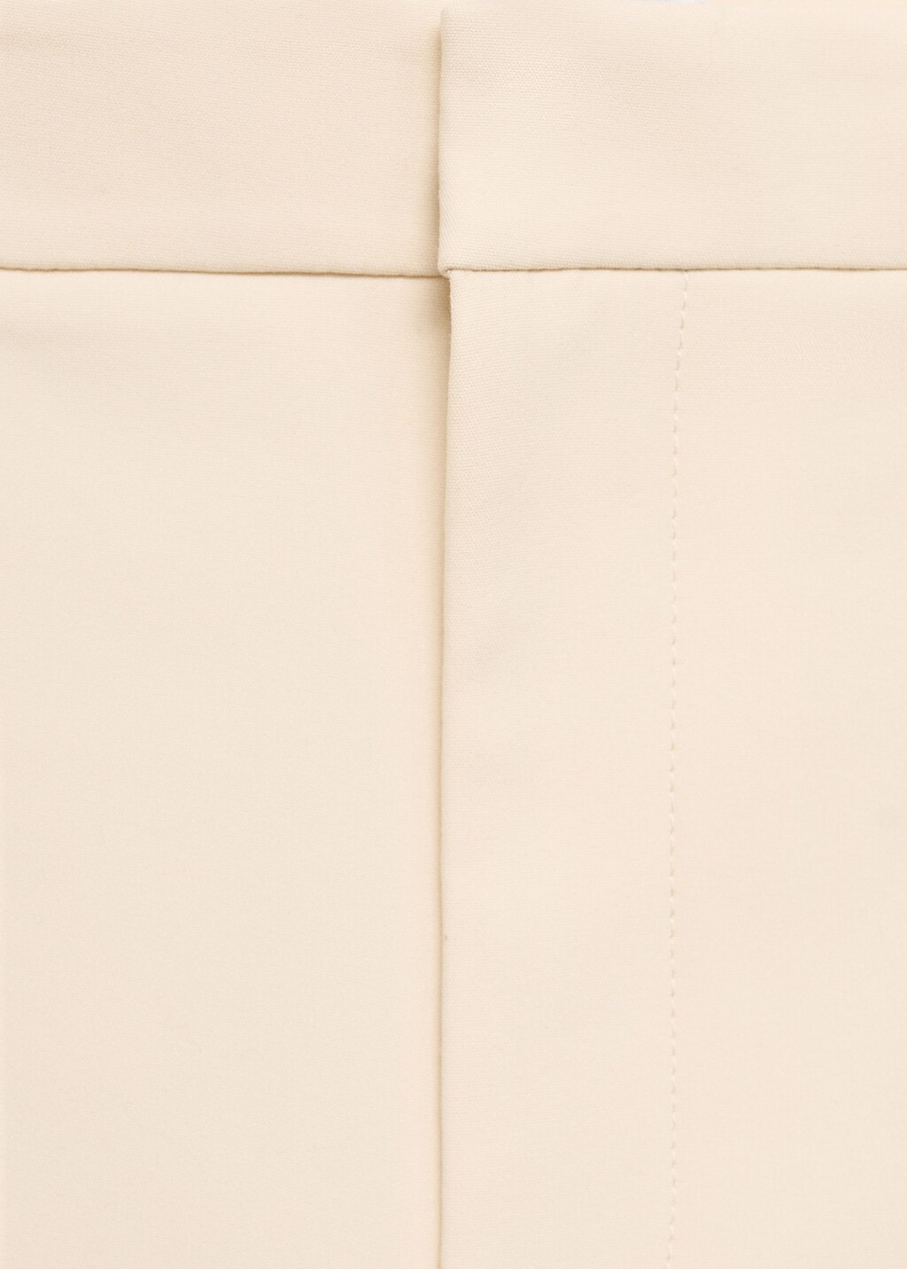 Straight-fit cotton trousers - Red