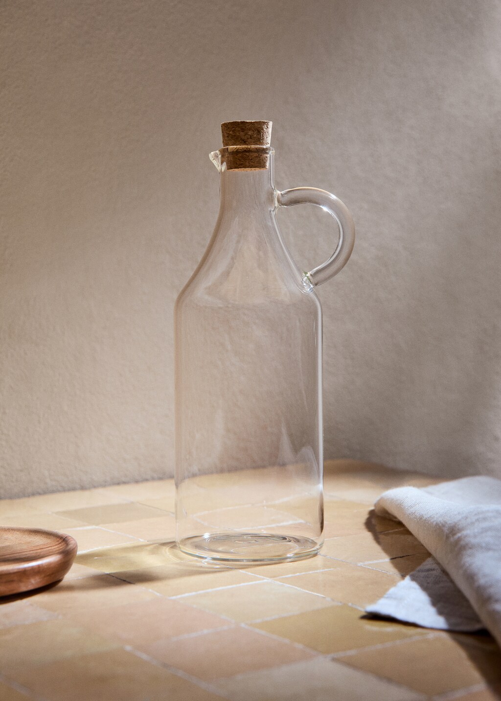 Borosilicate oil dispenser - Ice Grey