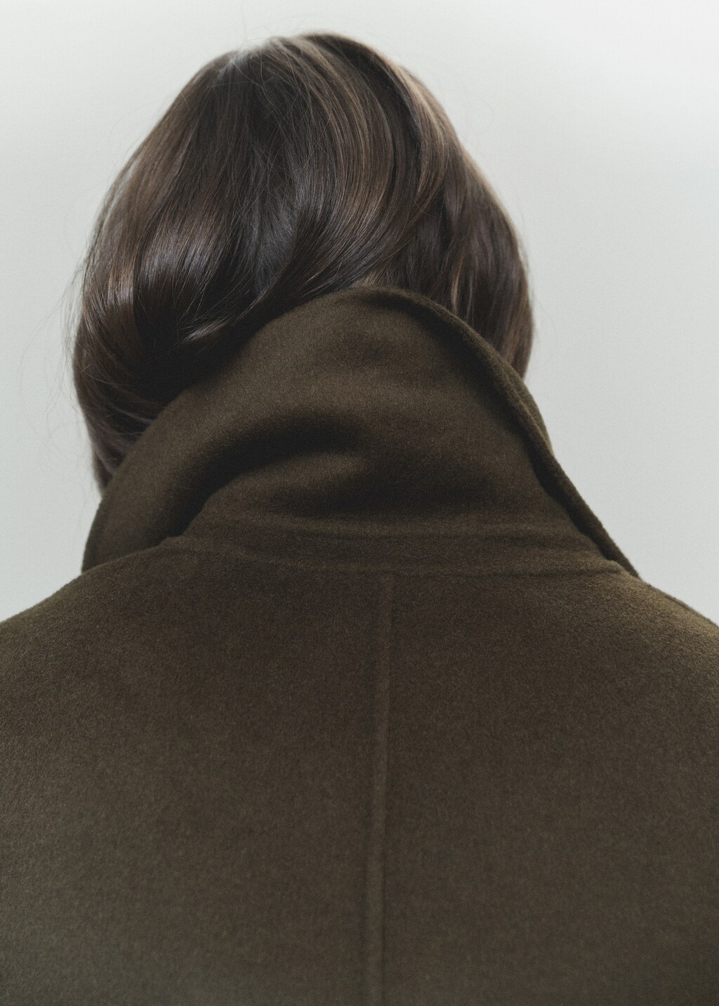 Belt handmade coat - Medium Brown