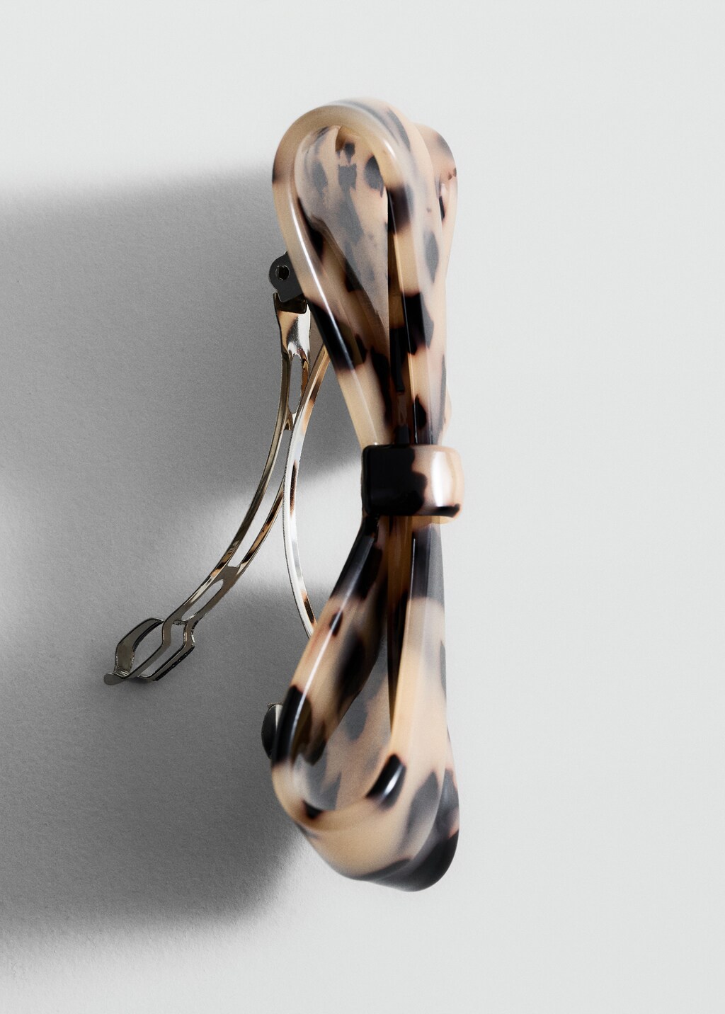 Bow hairclip - Off White