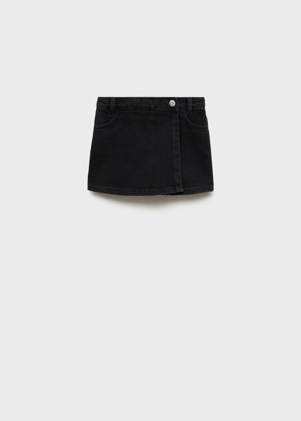 Denim skort - Medium Blue