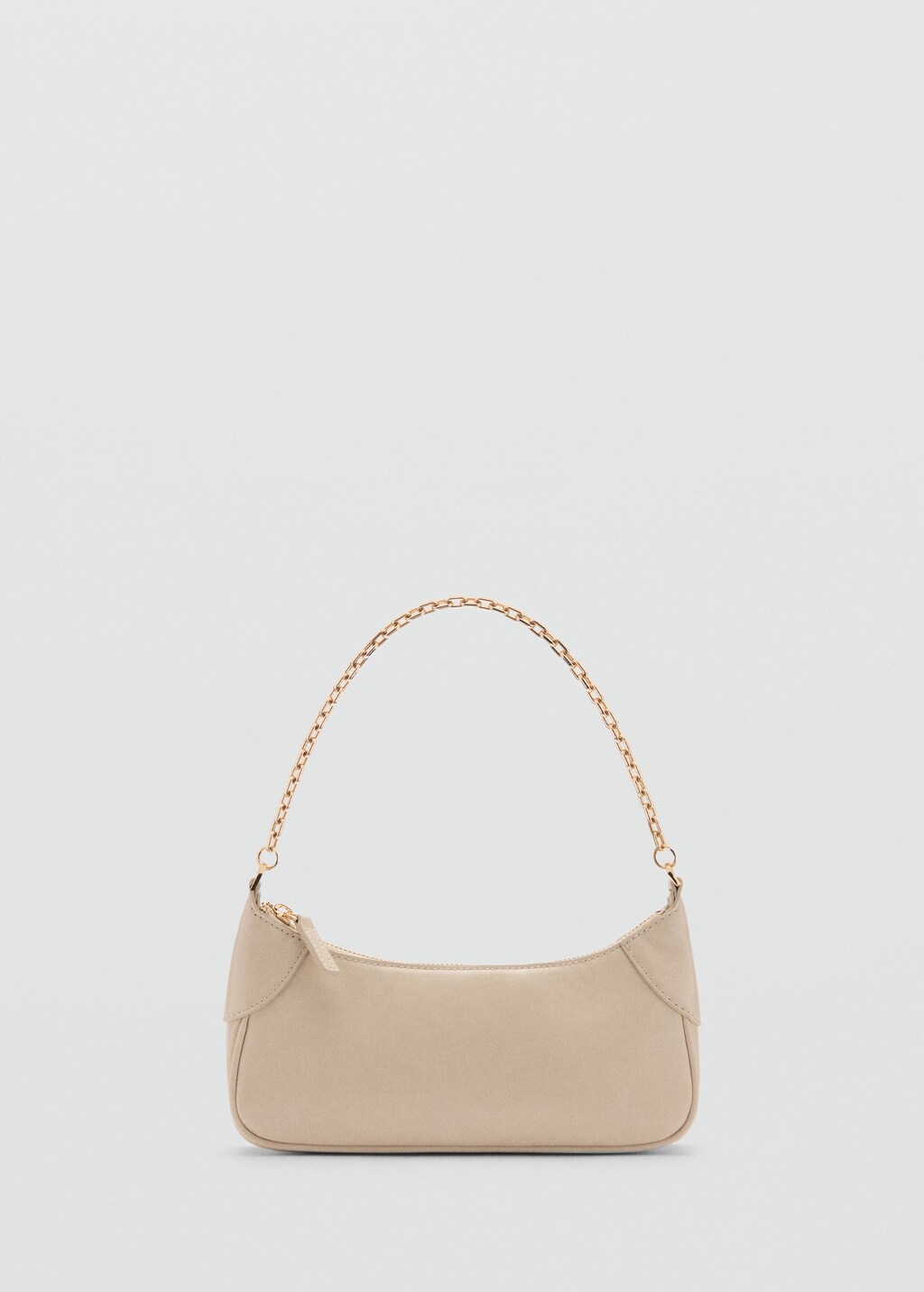 Double-handle chain bag - Black