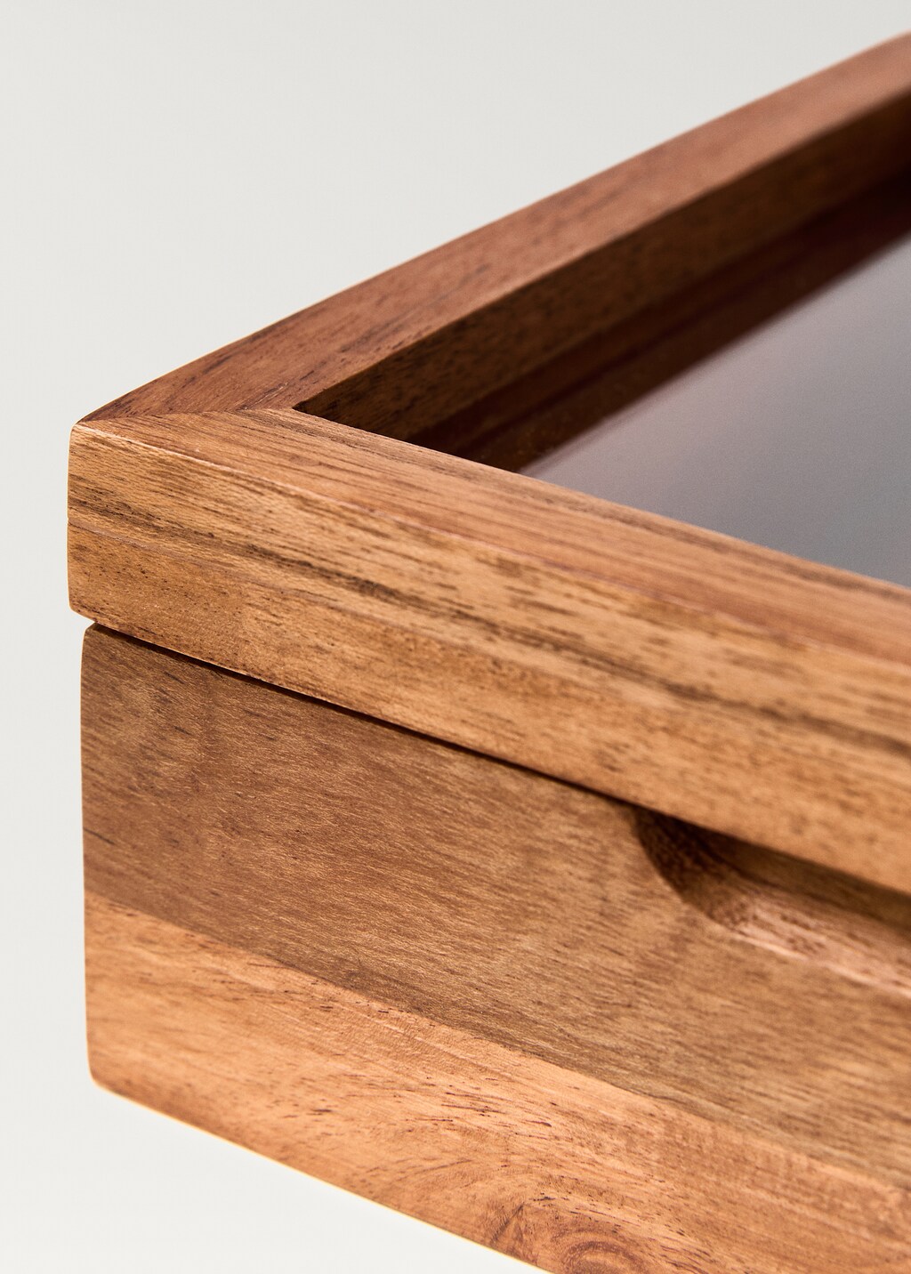 Medium wooden jewelry box - Brown